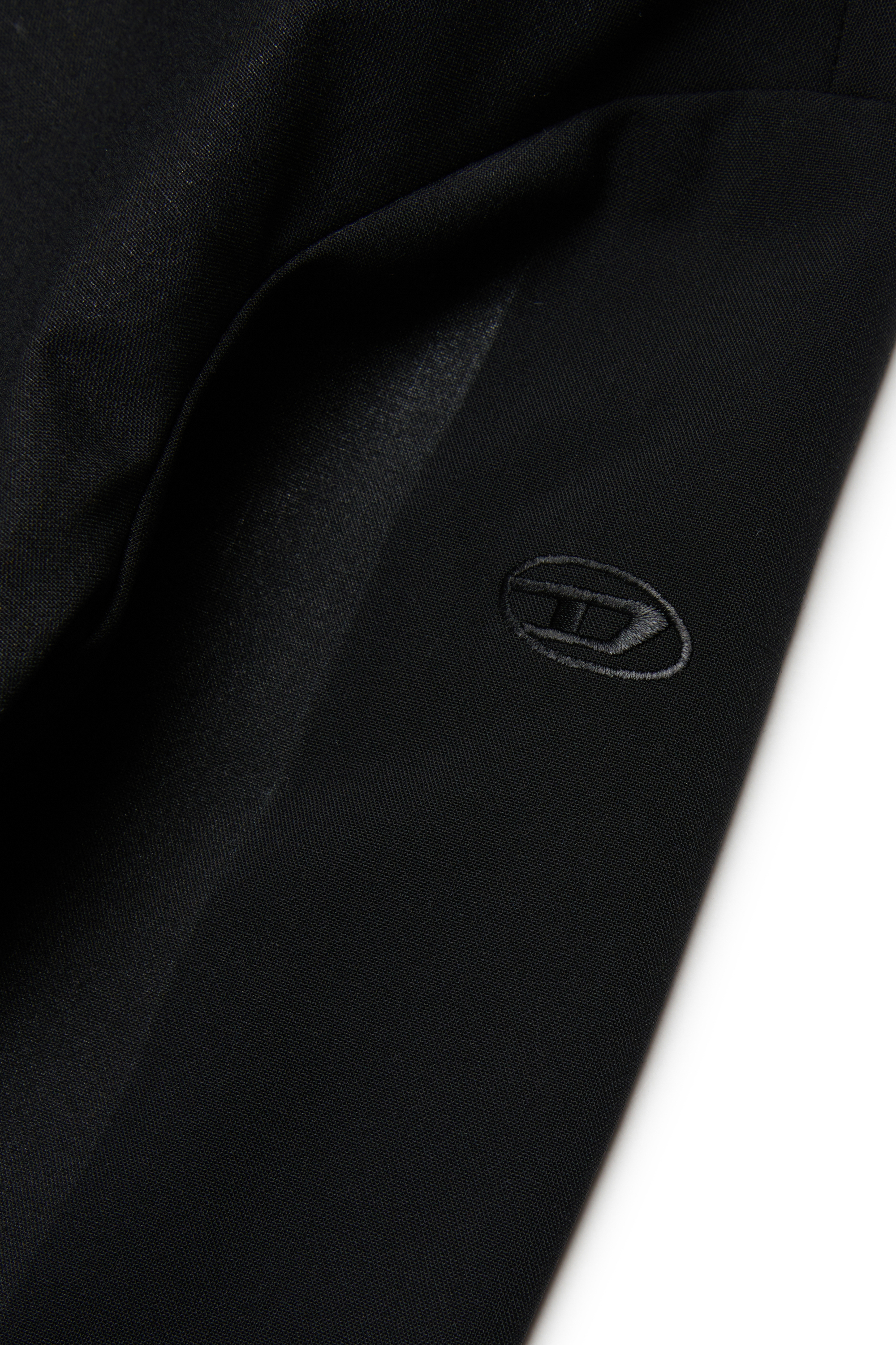 Diesel - JAKANE, Man's Jacket in coated cool wool in Black - 4