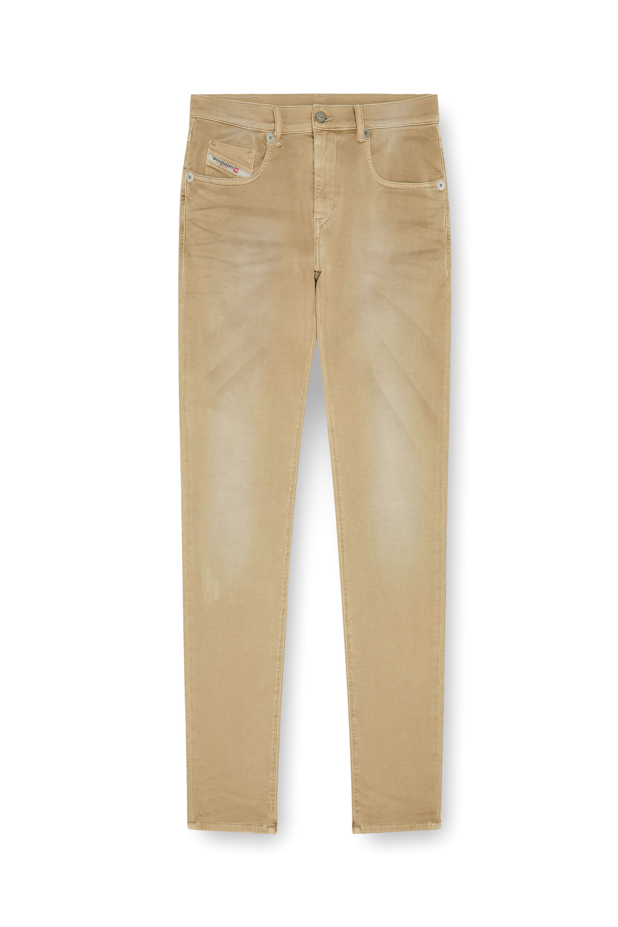 Diesel - Man's Slim 2060 D-Strukt Joggjeans® 0670M, Beige - 5