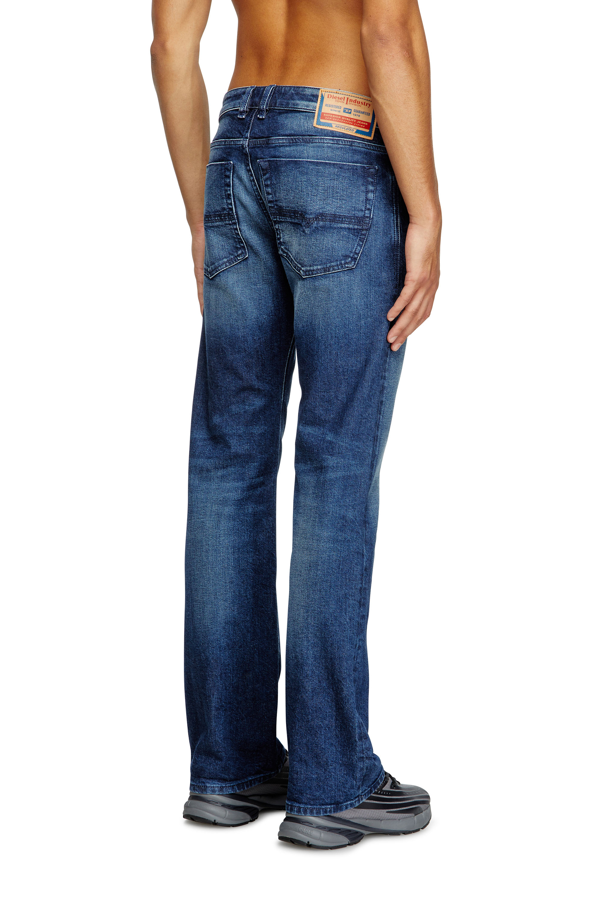 Bootcut Jeans 2007 Zatiny 09L51, Dark Blue Diesel - Man's Bootcut Jeans 2007 Zatiny 09L51, Dark Blue - 4