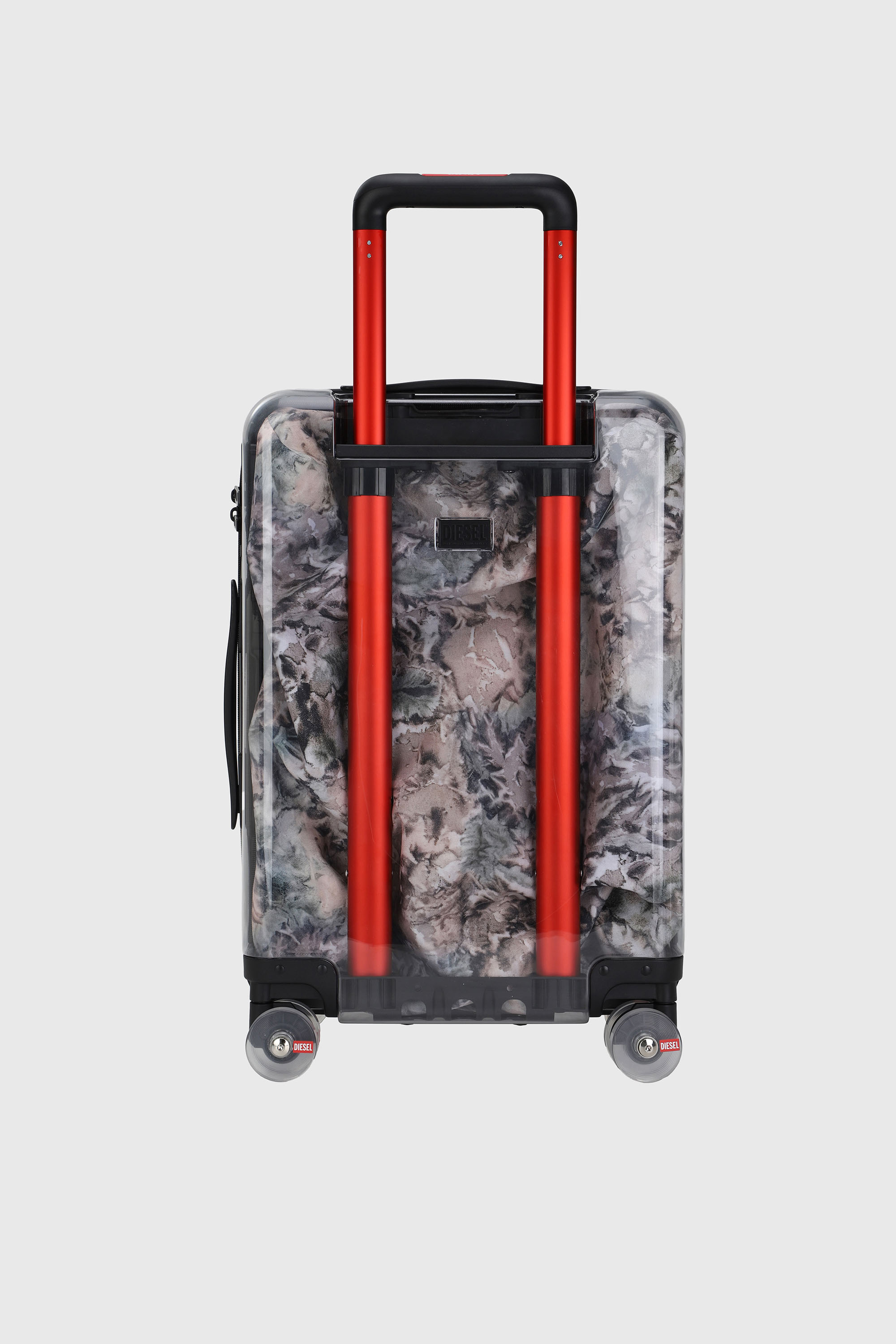 LU0036 HARD LUGGAGE - DSL009, Grey/Pink