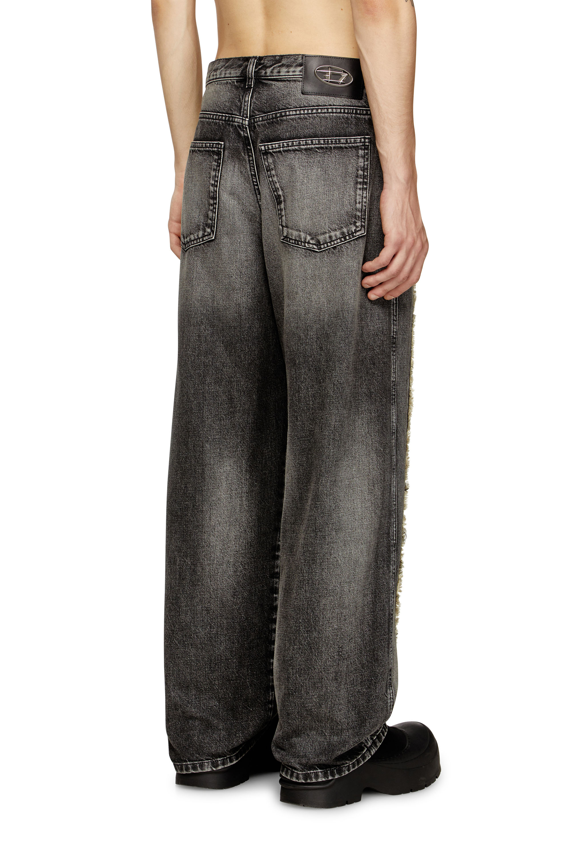 Straight Jeans D-ThugClub 0BEBT, Black/Dark grey Diesel - Unisex's Straight Jeans D-ThugClub 0BEBT, Black/Dark grey - 4