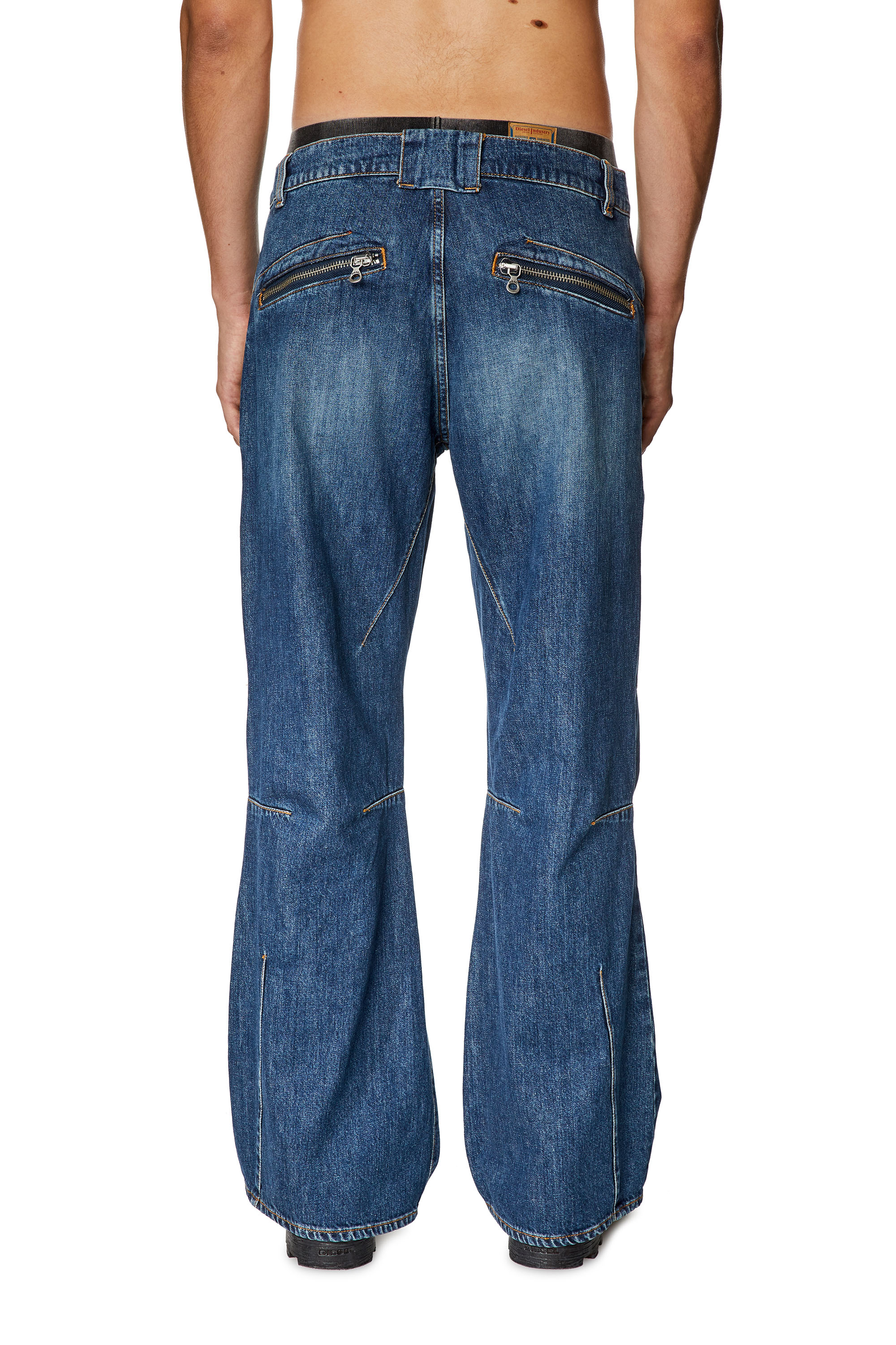 Diesel - Straight Jeans D-Ismis 0HJAW, Dark Blue - Image 2