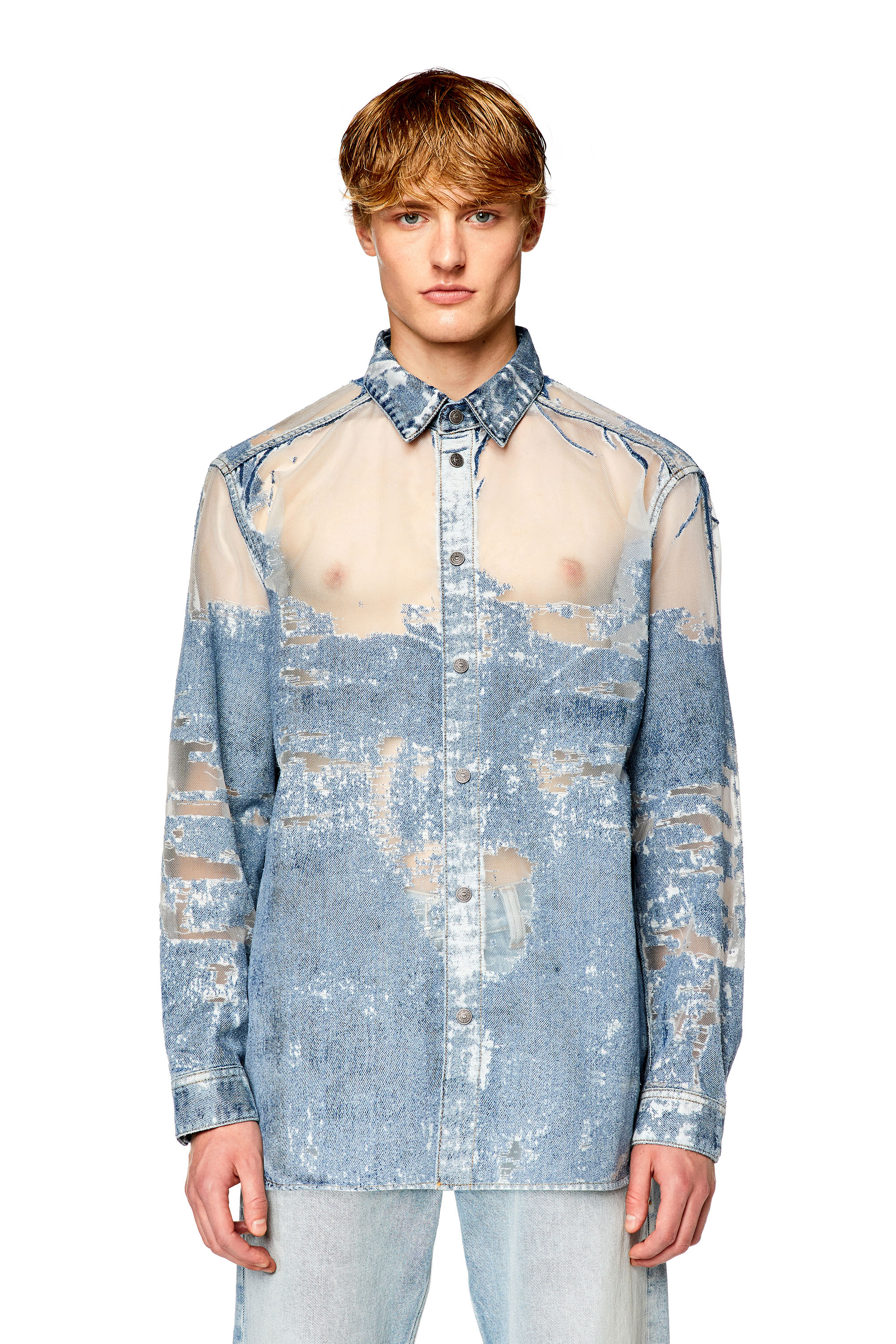 Diesel - D-SIMPLY-OVER-FSD, Medium blue - Image 4