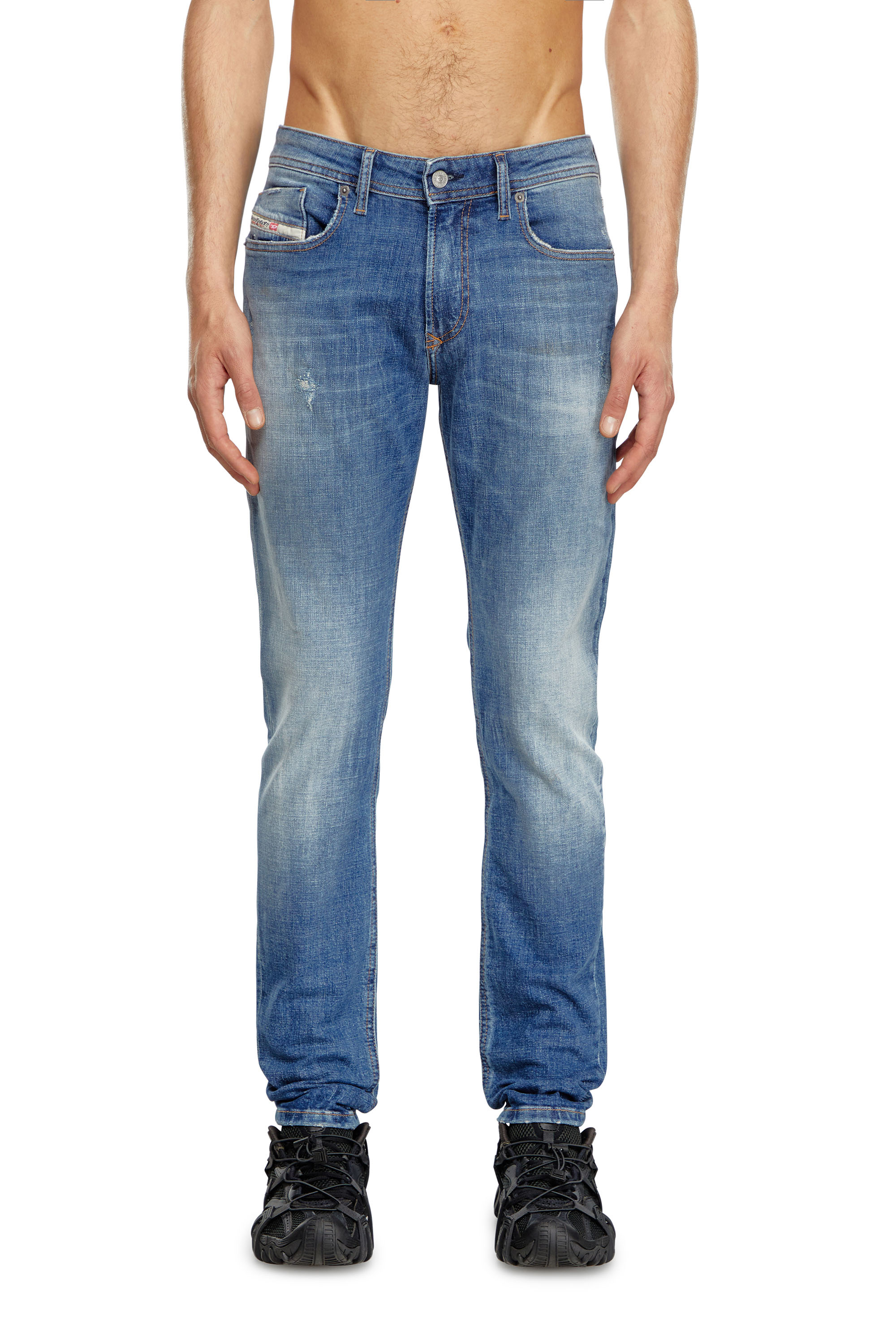 Diesel - Man Skinny Jeans 1979 Sleenker 0GRDF, Medium blue - Image 1