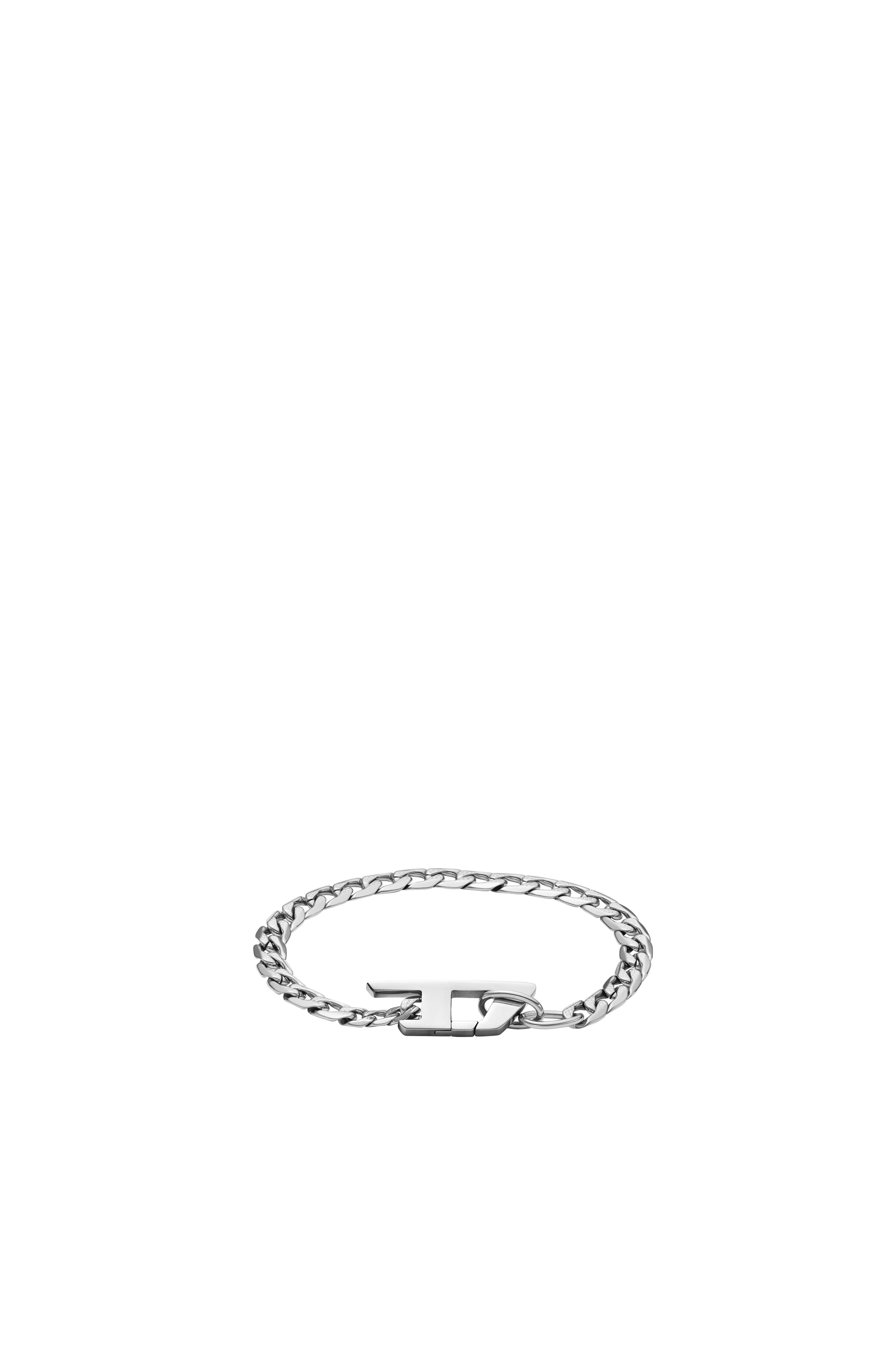 Diesel - DX1496, Unisex's Stainless steel chain bracelet in Silver - 1