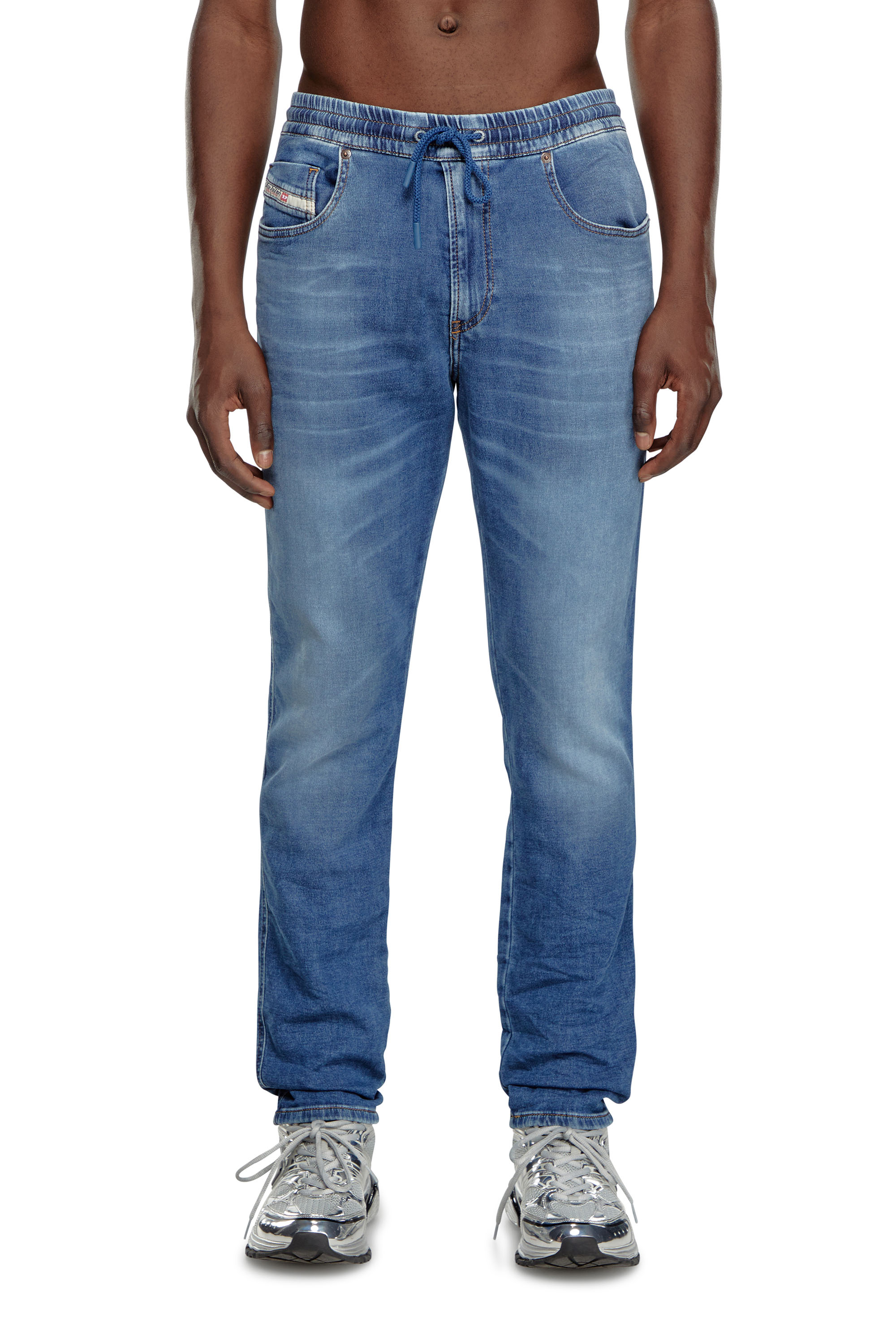 Diesel - Man Slim 2060 D-Strukt Joggjeans® 068HY, Medium blue - Image 2