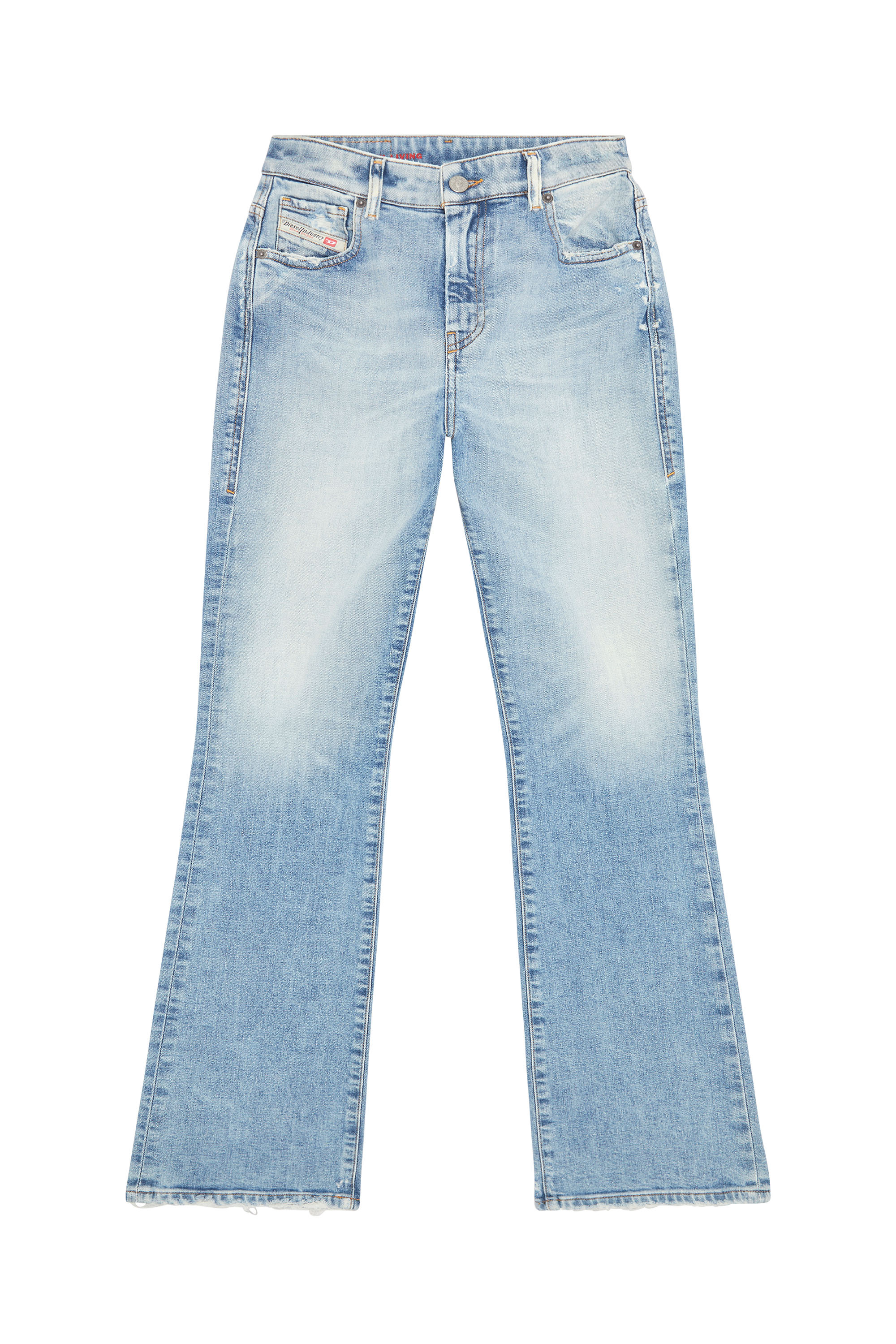 Diesel - Bootcut and Flare Jeans 2003 D-Escription 09E67, Light Blue - Image 1