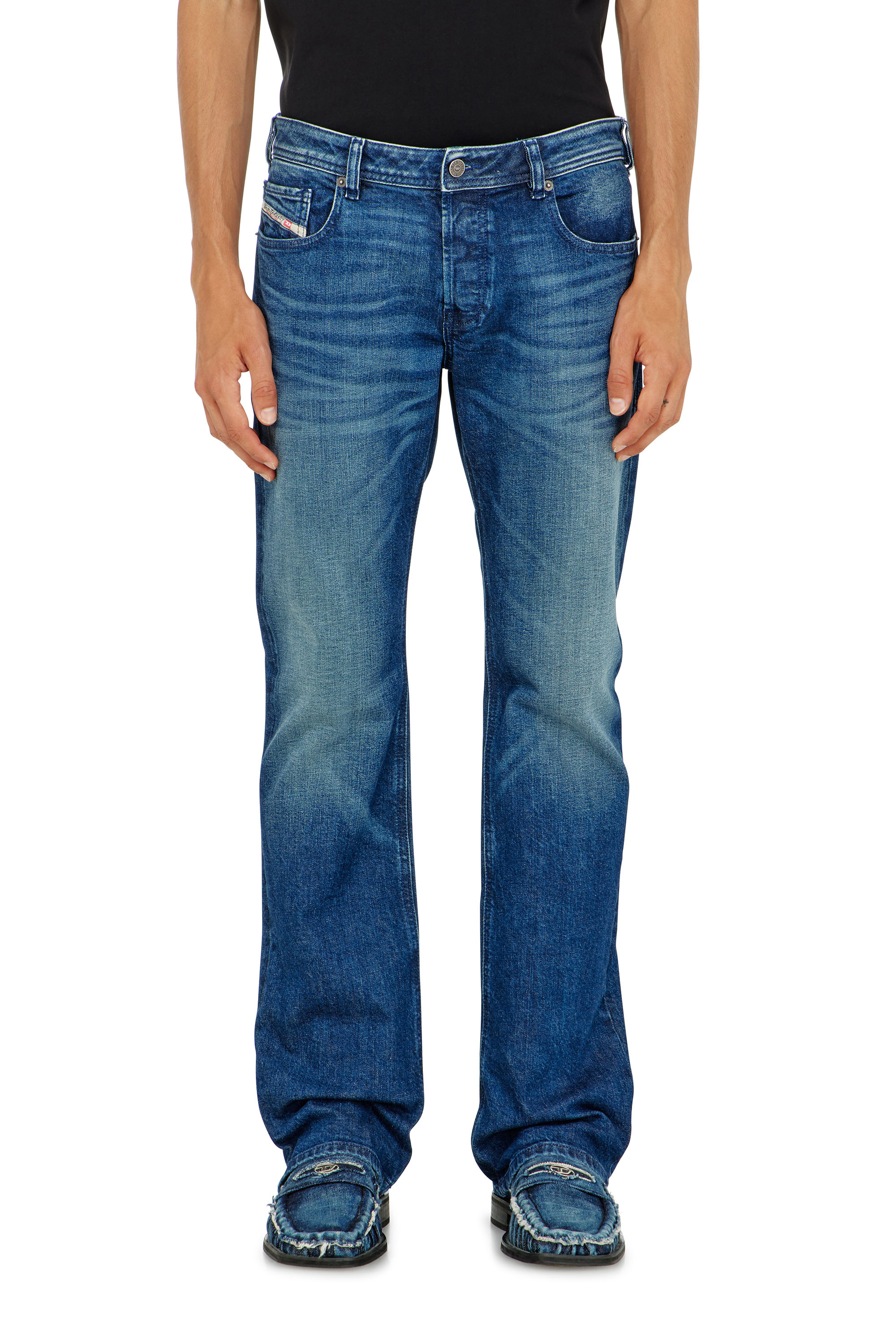 Diesel - Man's Bootcut Jeans 2007 Zatiny 09L51, Dark Blue - 1