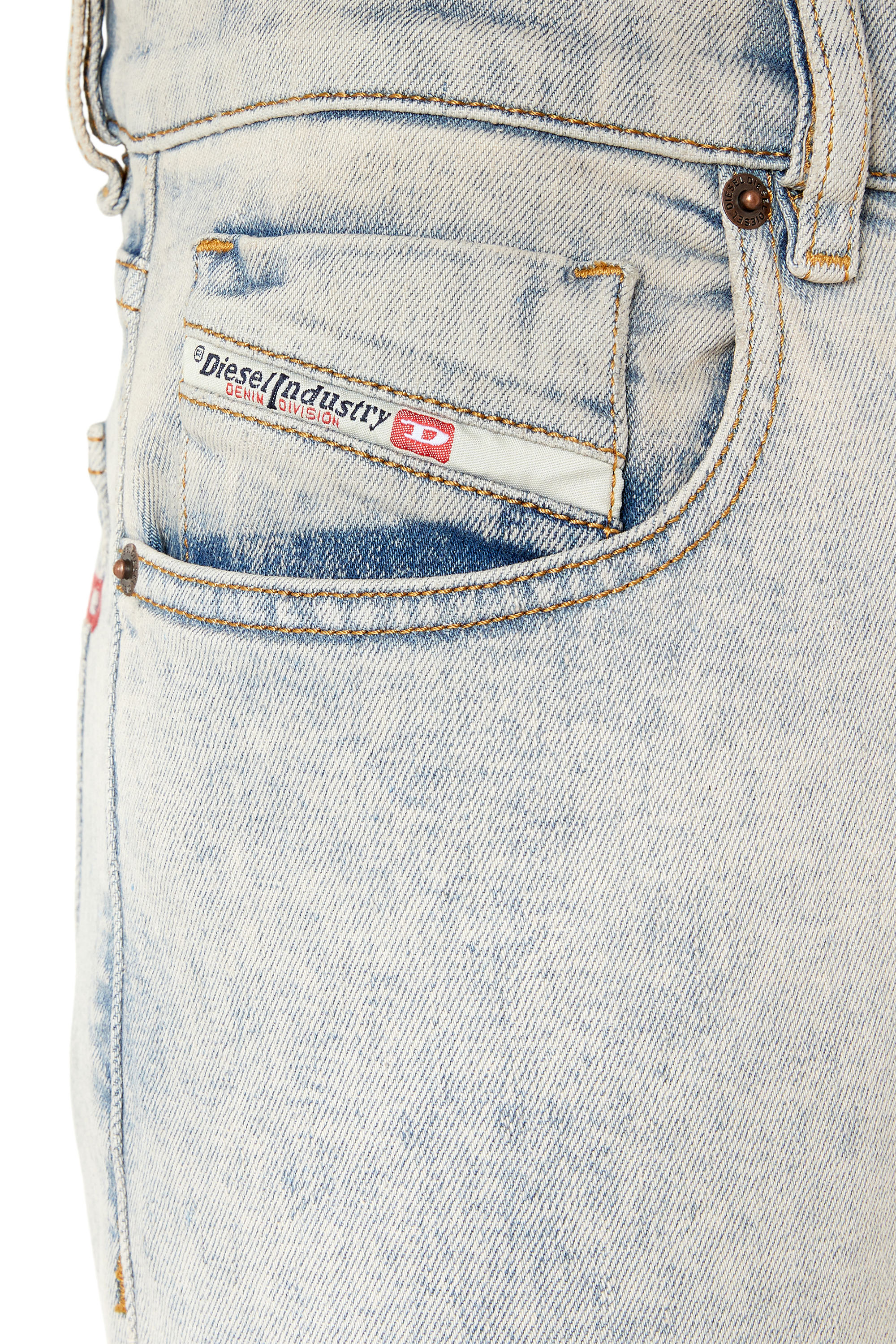 Diesel - Slim Jeans 2019 D-Strukt 09F12, Medium blue - Image 4