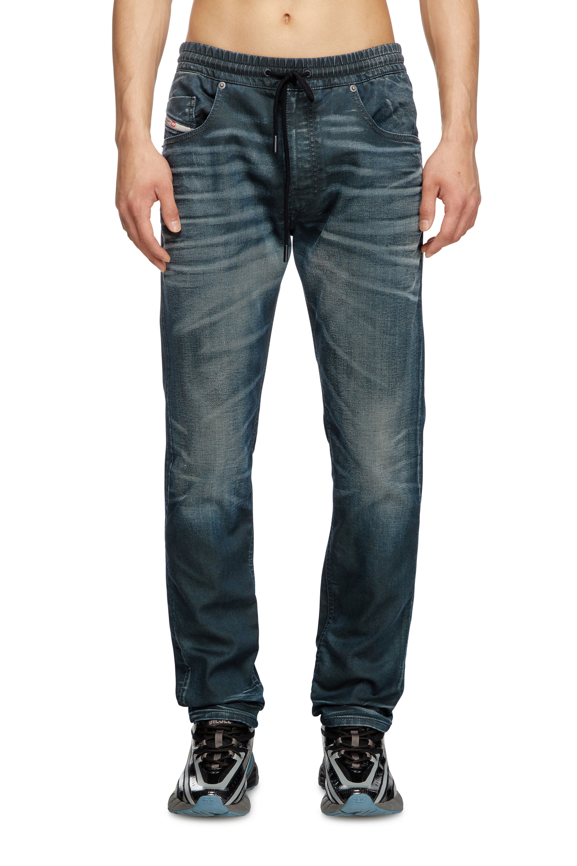 Diesel - Man's Tapered 2030 D-Krooley Joggjeans® 068QK, null - 1