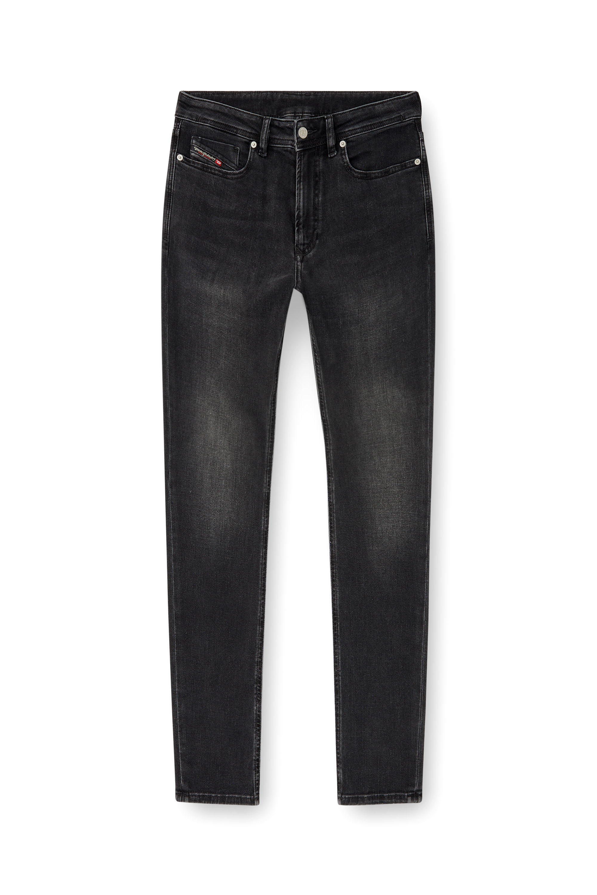 Diesel - Man's Skinny Jeans 1979 Sleenker 0DBDN, Black/Dark grey - 2