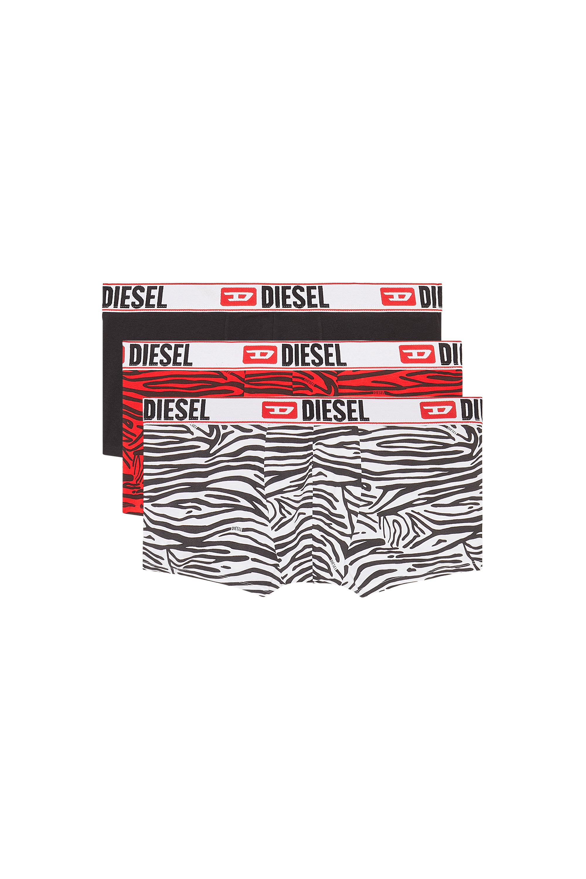 Diesel - UMBX-DAMIENTHREEPACK, White/Red - Image 1