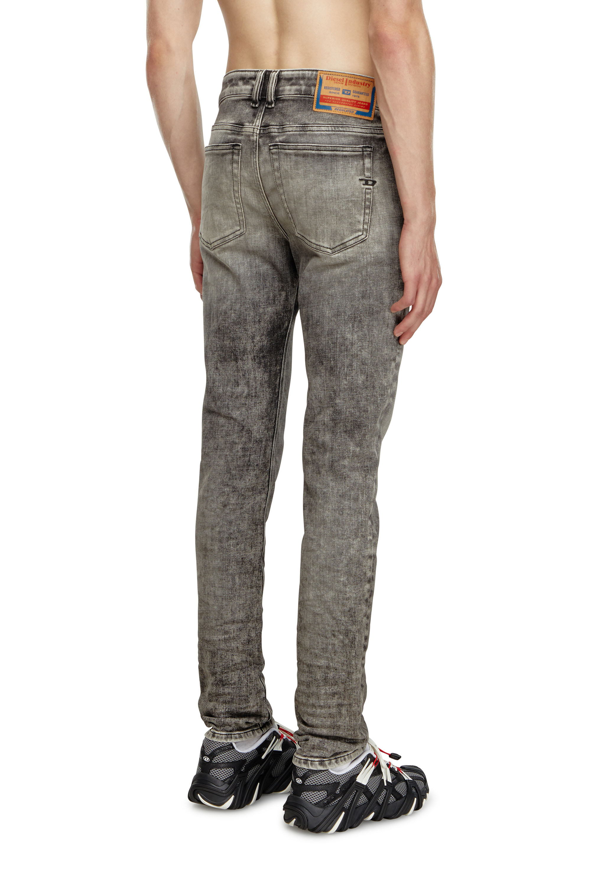 Diesel - Man Skinny Jeans 1979 Sleenker 09J28, Grey - Image 3