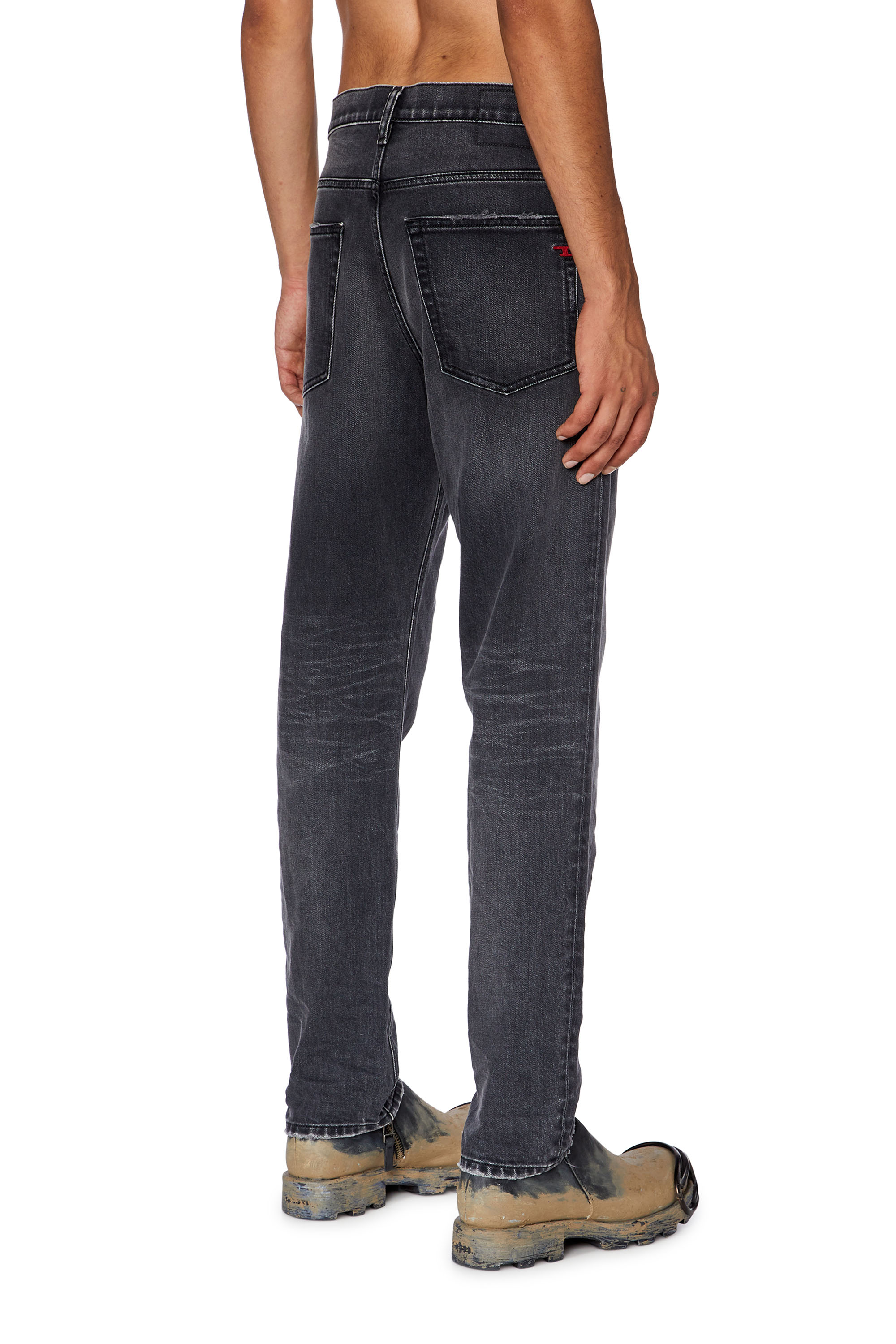 Diesel - Tapered Jeans 2005 D-Fining 09G19, Black/Dark grey - Image 2