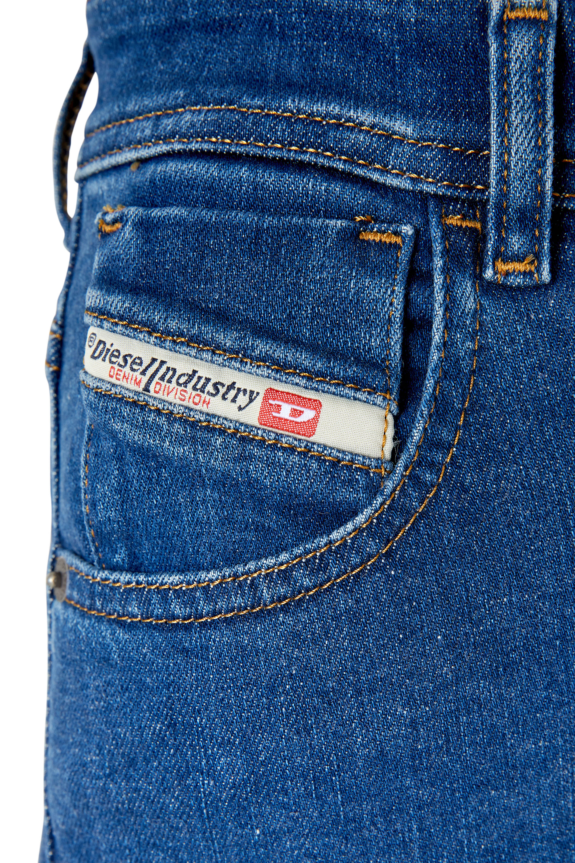 Diesel - Super skinny Jeans 1984 Slandy-High 09F28, Dark Blue - Image 3