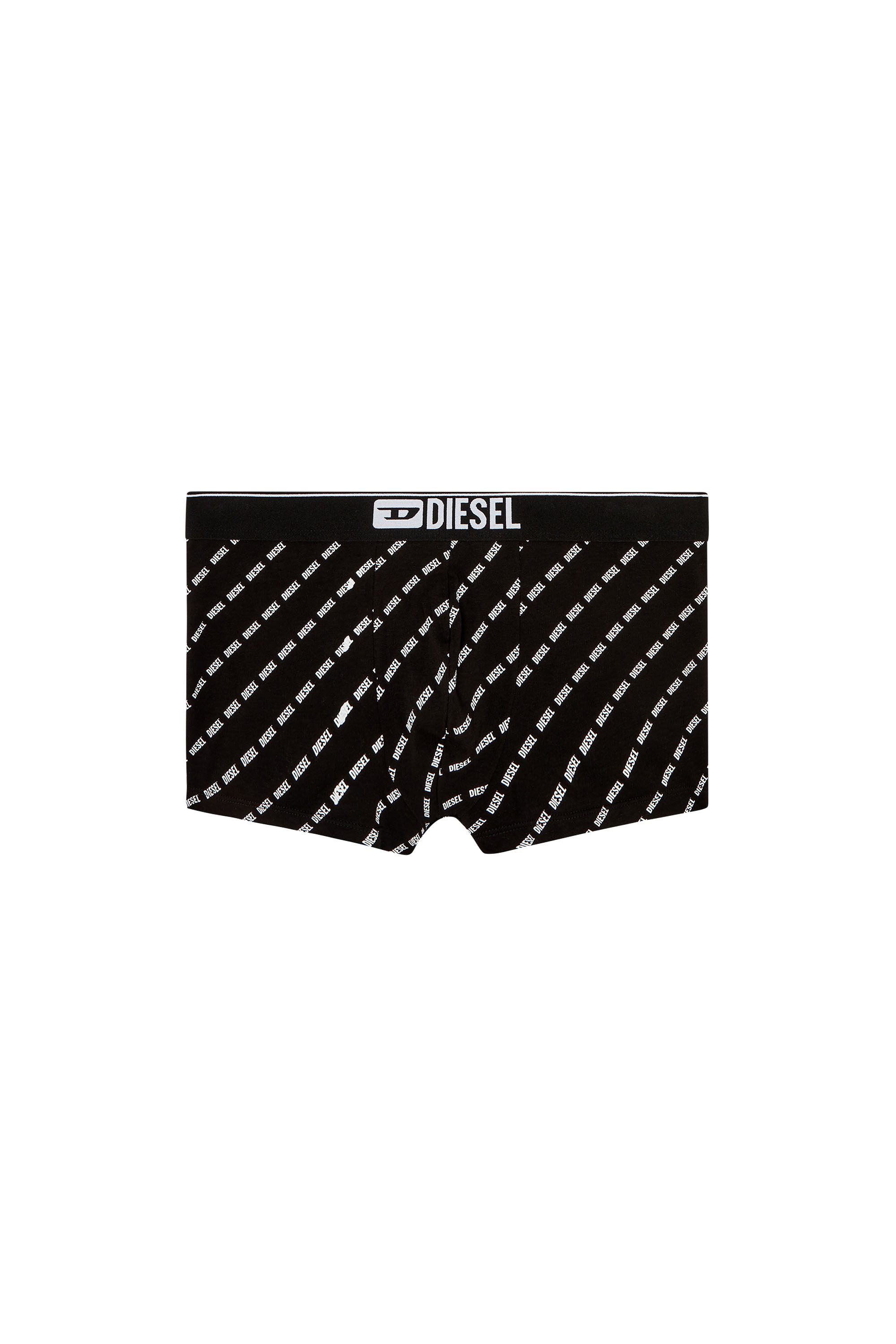 Diesel - DAMIEN, Man's Boxer briefs with monogram print in Black - 3