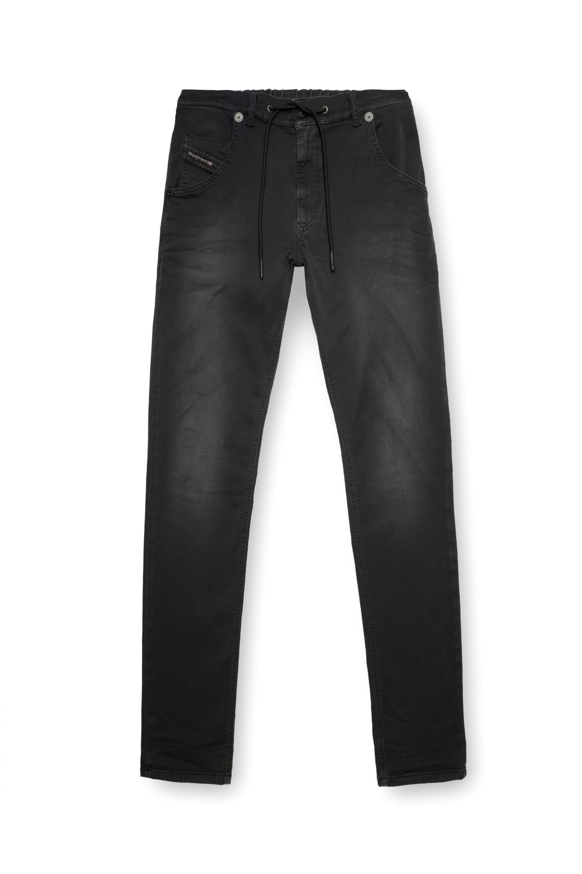 Diesel - Man's Tapered 2030 D-Krooley Joggjeans® 0670M, Black/Dark grey - 3