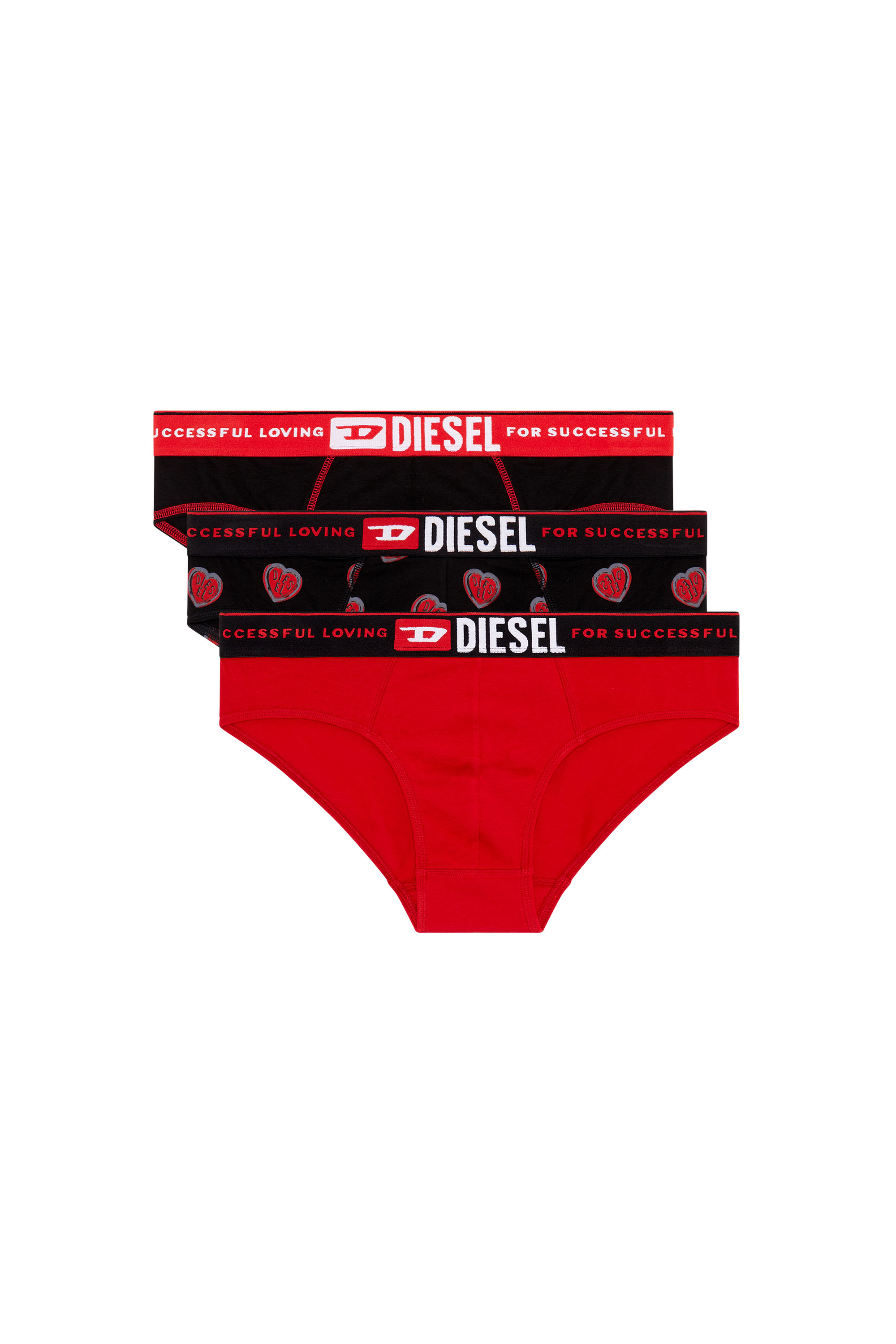 Three-pack of For Successful Loving briefs