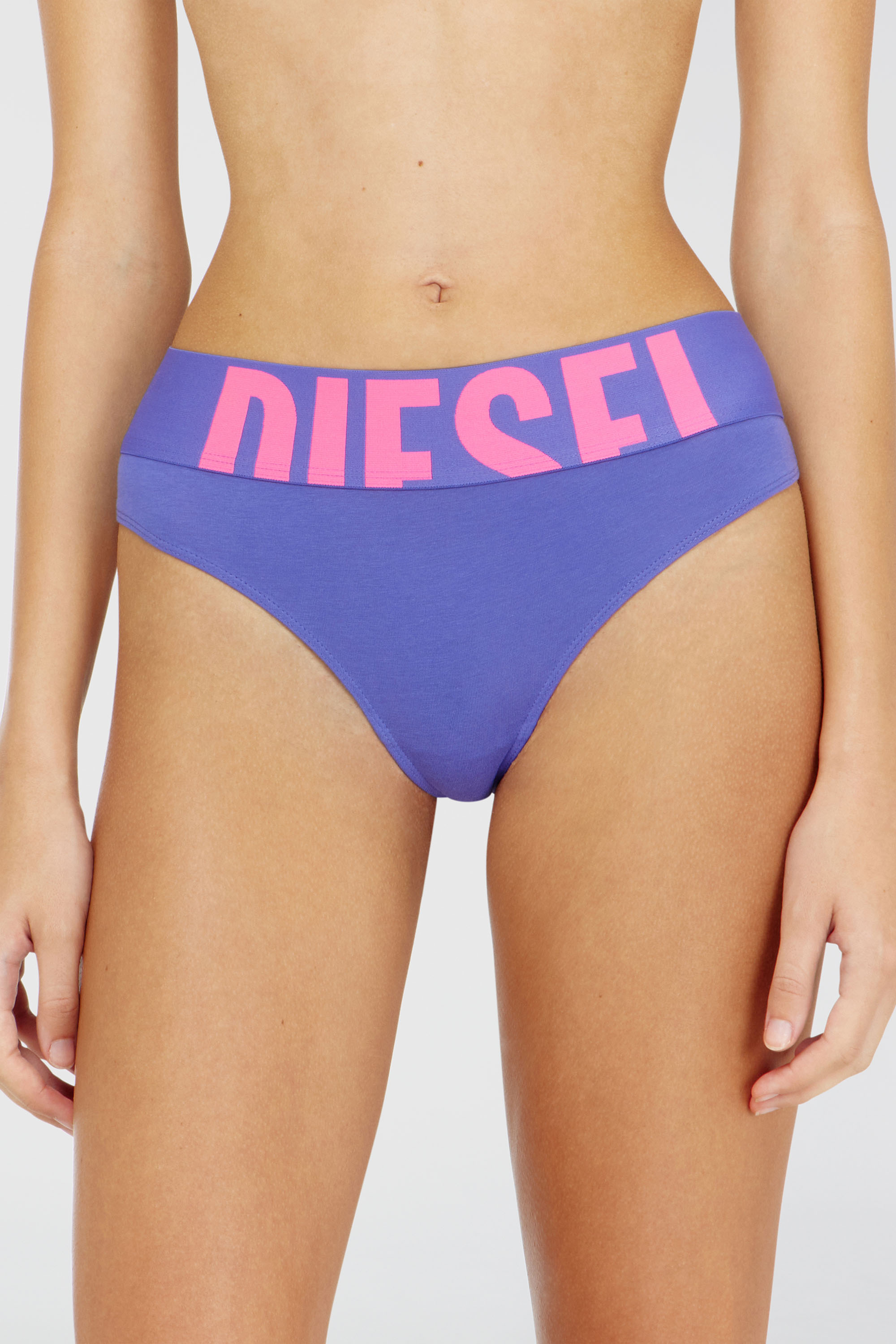 Diesel - UFST-STARS-THREEPACK, Woman's Three-pack thongs with cut-off logo in null - 1