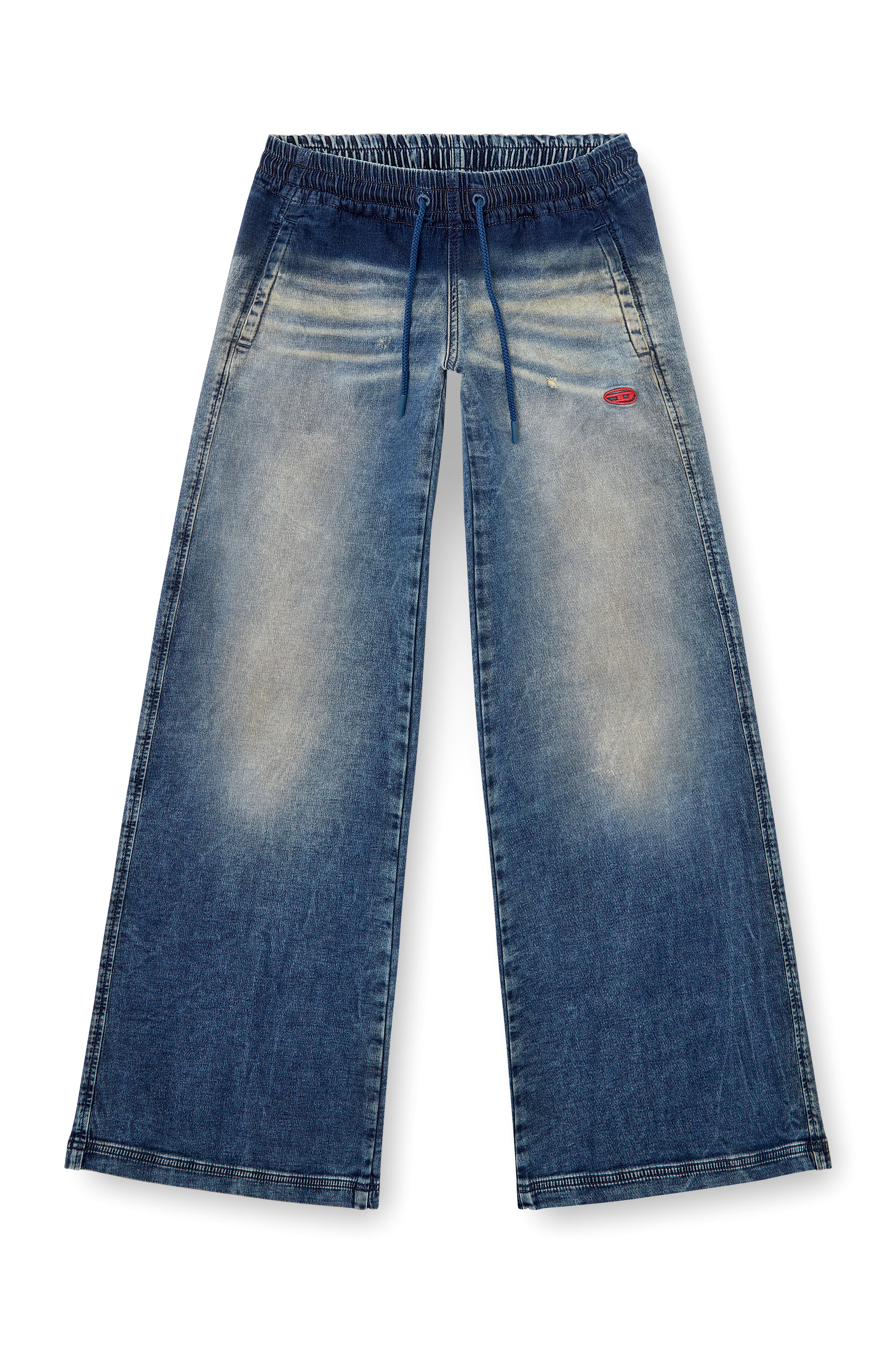 Diesel - Woman's Relaxed 2078 D-Ainty Joggjeans® 068PQ, Medium blue - 3