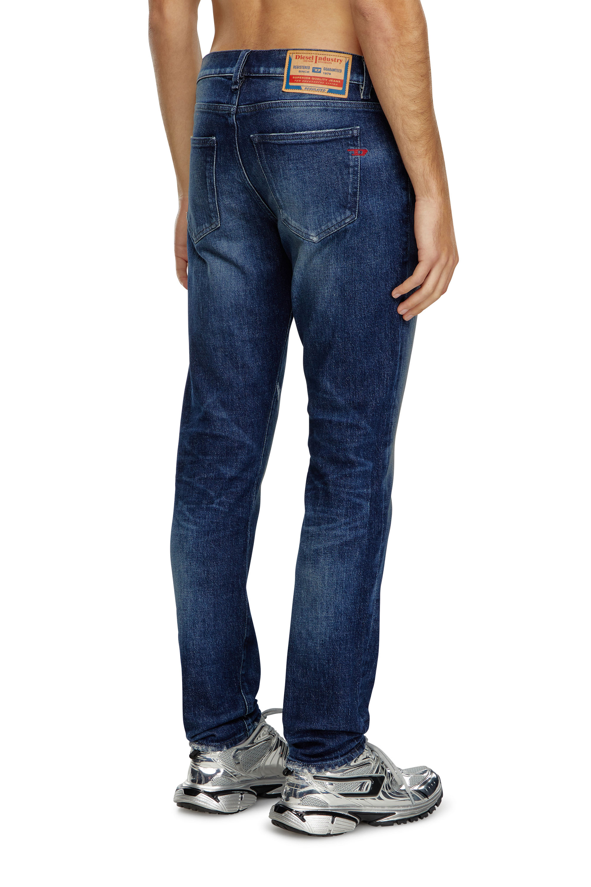 Diesel - Man Slim Jeans 2019 D-Strukt 09J56, Dark Blue - Image 3