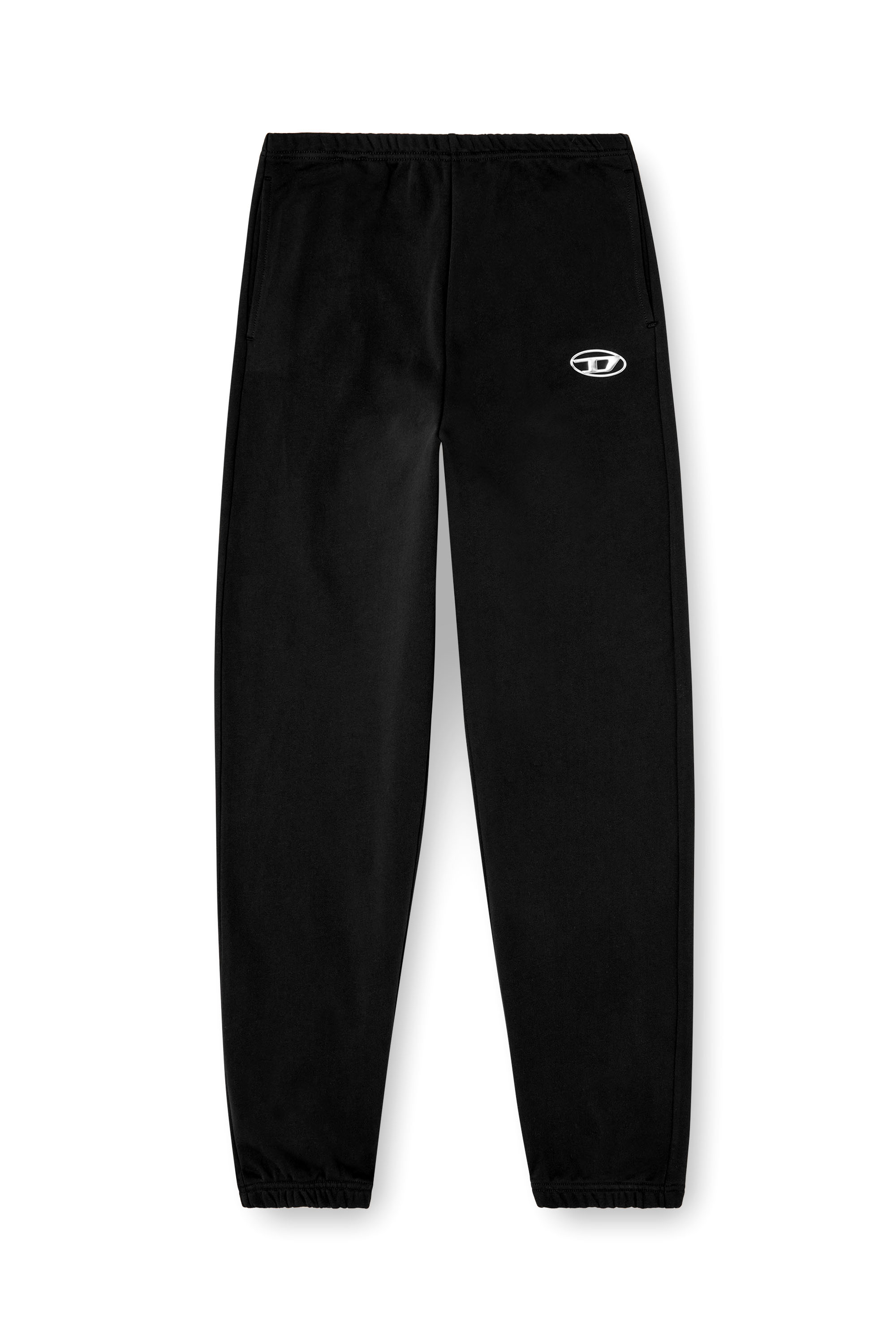 Diesel - P-LACYN-OD, Woman's Sweatpants with metal-effect Oval D logo in Black - 3