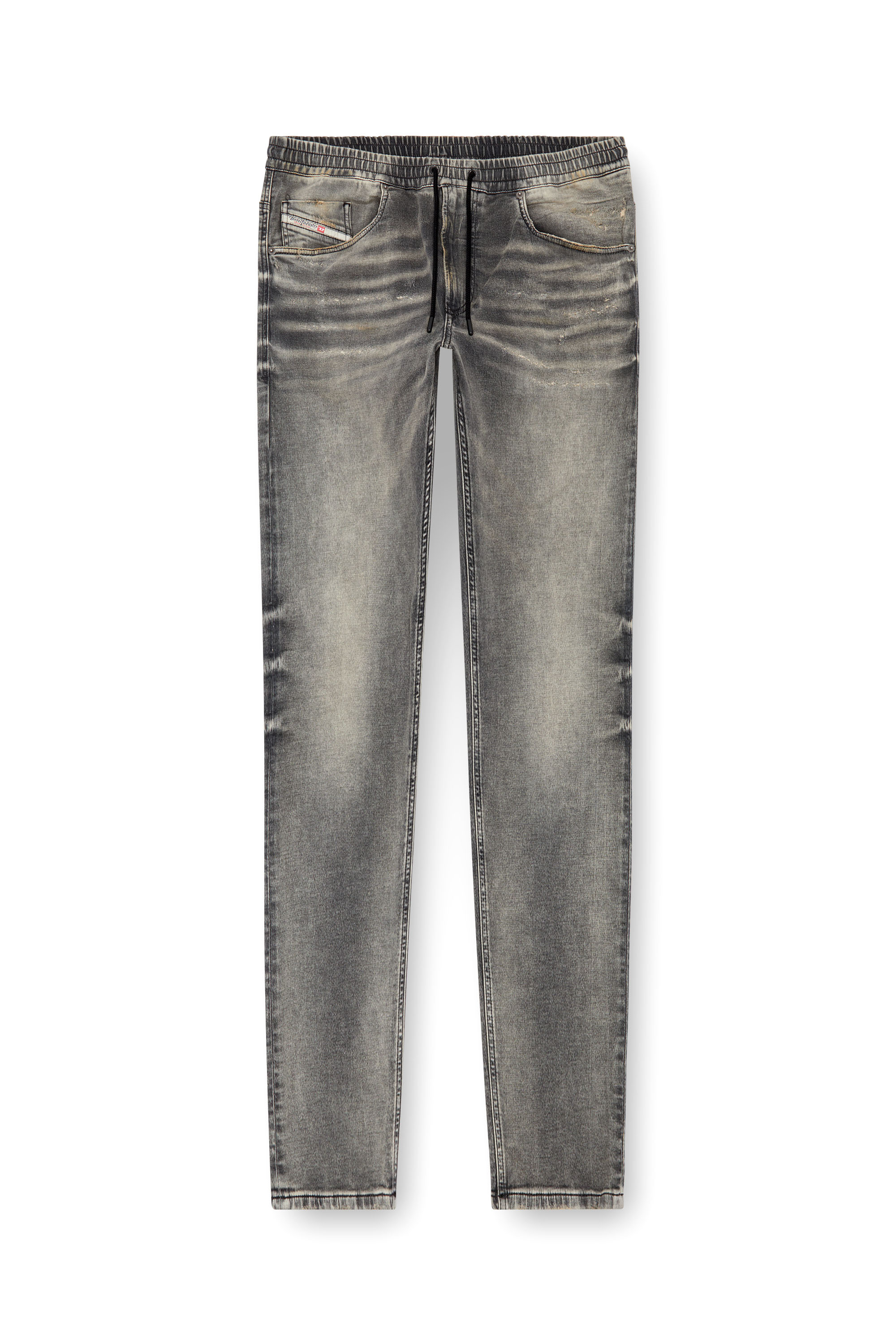 Diesel - Man Tapered 2030 D-Krooley Joggjeans® 068LQ, Grey - Image 3