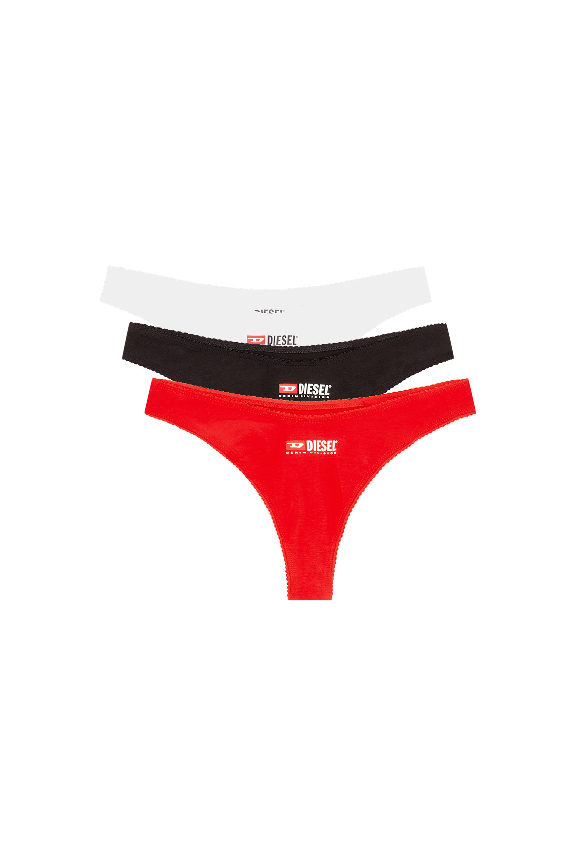 3-pack briefs with small logo print