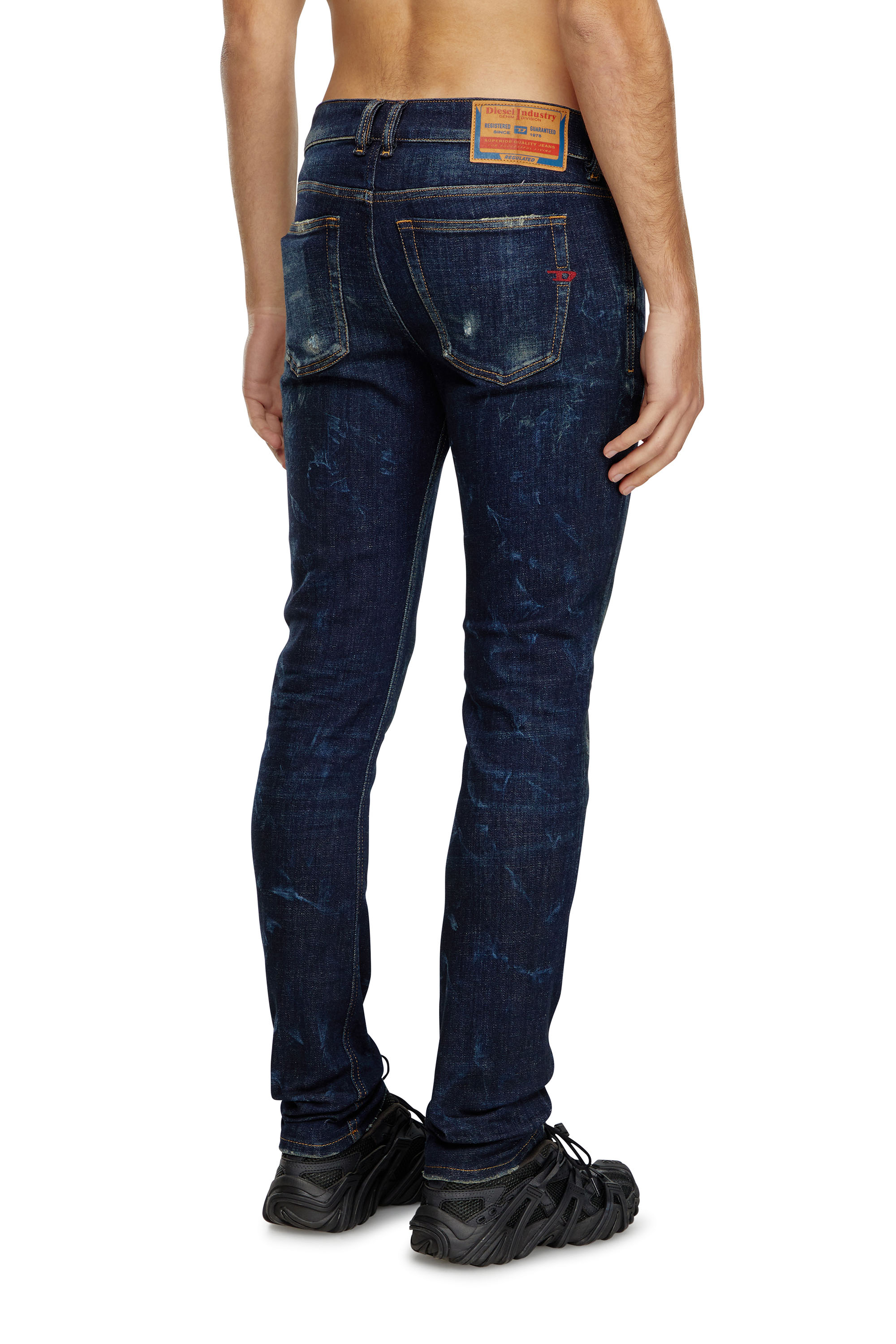 Diesel - Man Skinny Jeans 1979 Sleenker 09J26, Dark Blue - Image 3