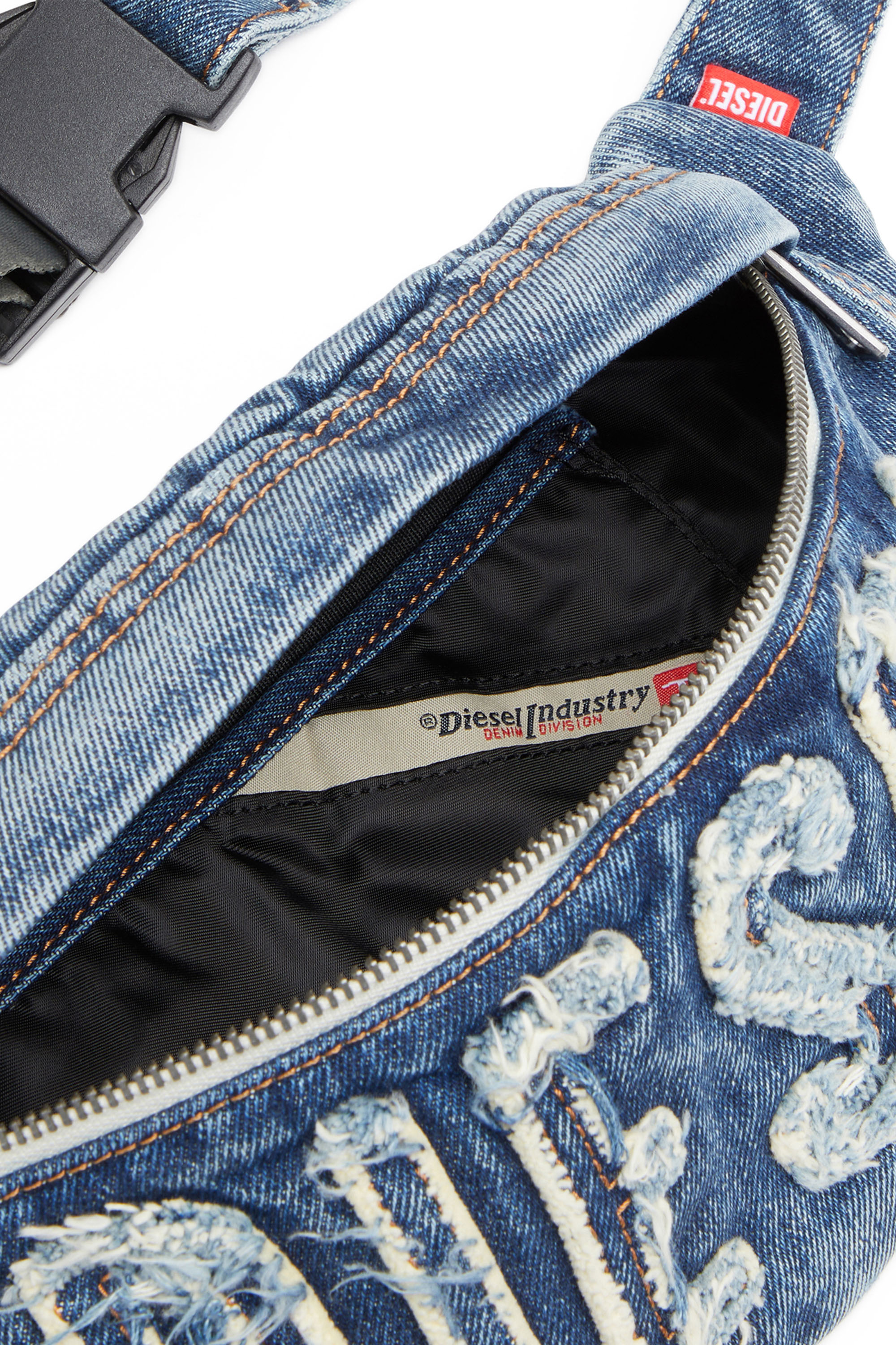 Diesel - RAVE BELTBAG, Blue - Image 4