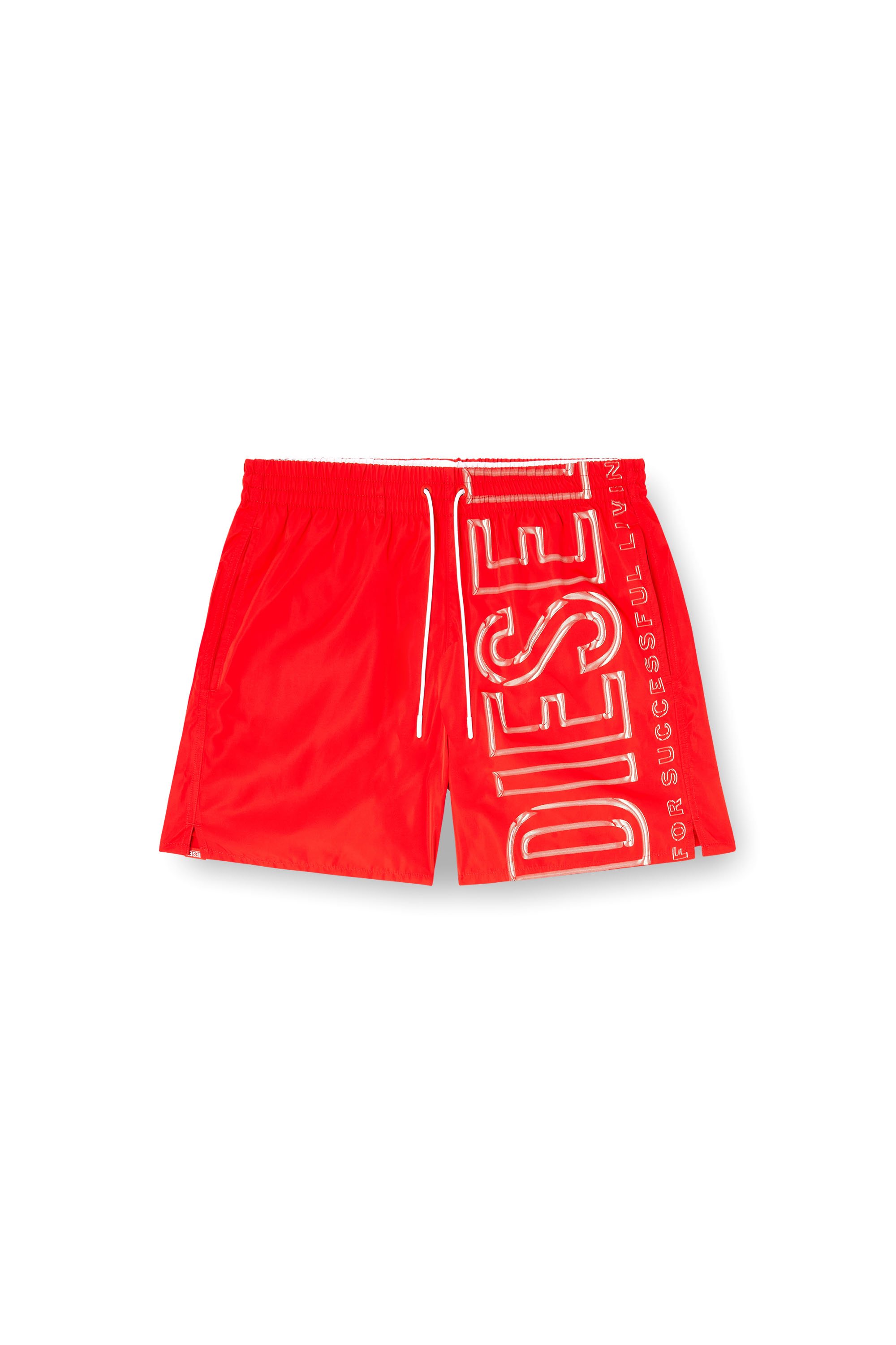 Diesel - SOCCER-41-D-CORE, Man's Swim shorts with oversized logo print in null - 4