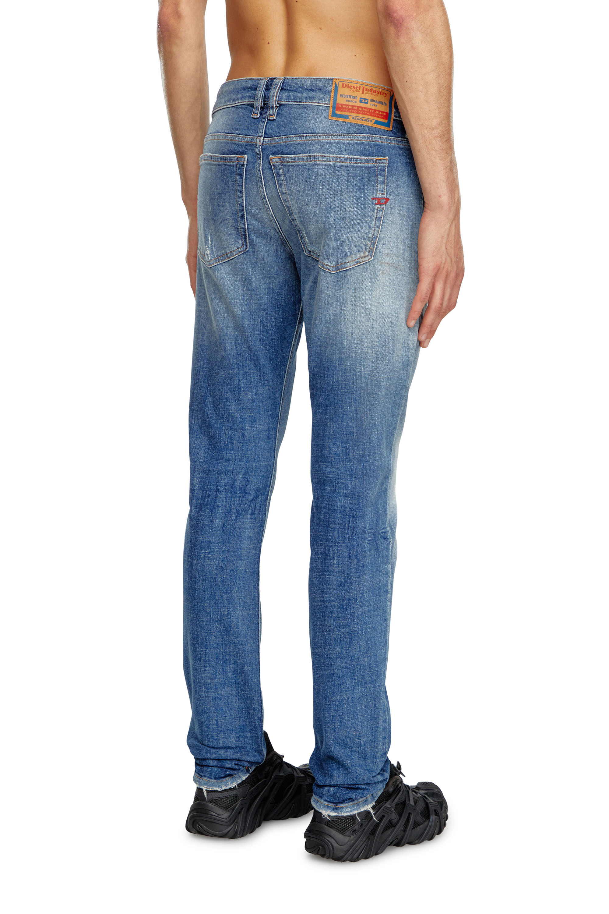 Diesel - Man Skinny Jeans 1979 Sleenker 0GRDF, Medium blue - Image 3