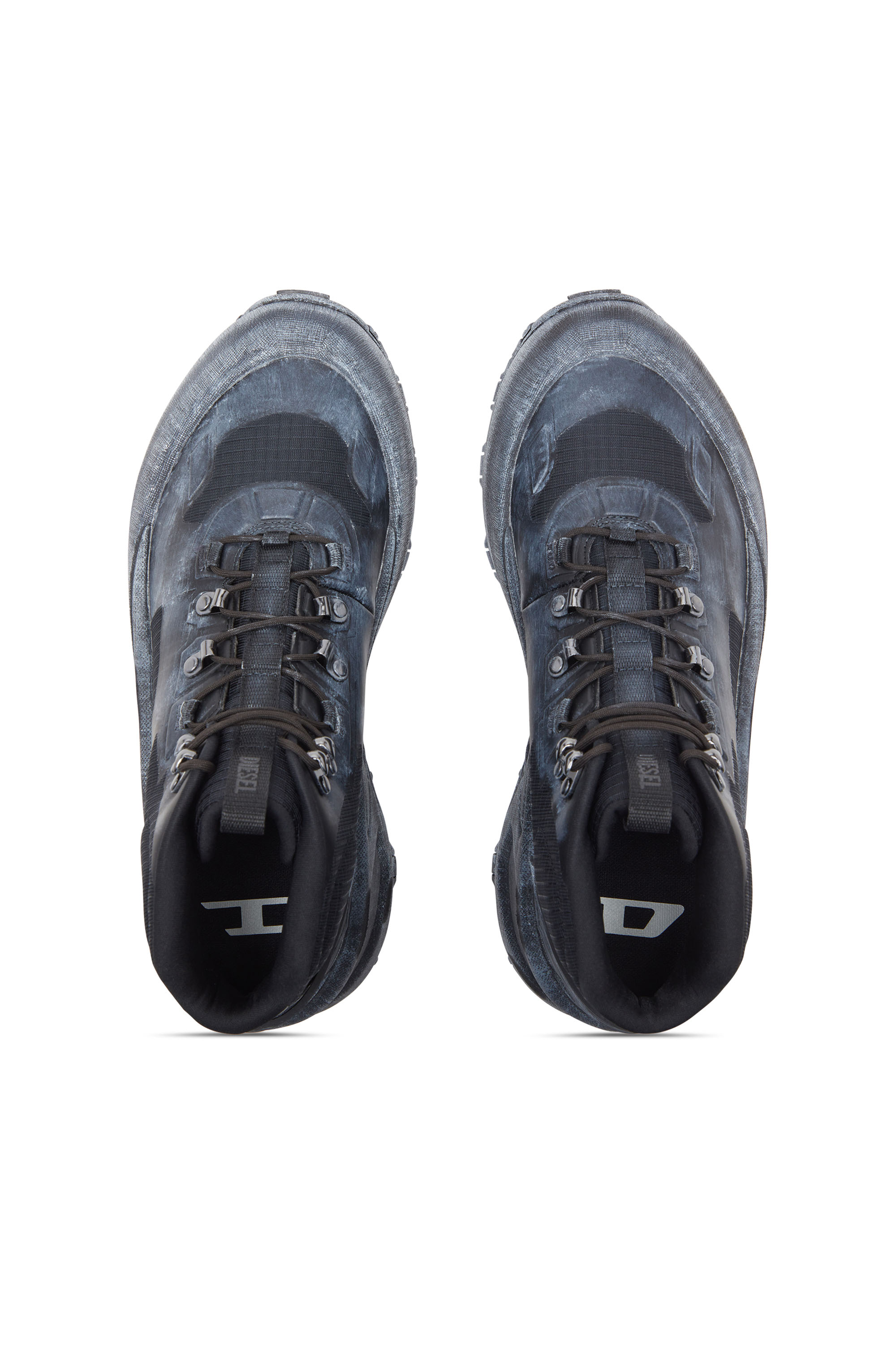 Diesel - D-CAGE HIKING, Man's D-Cage Hiking - Sneakers in Black - 4