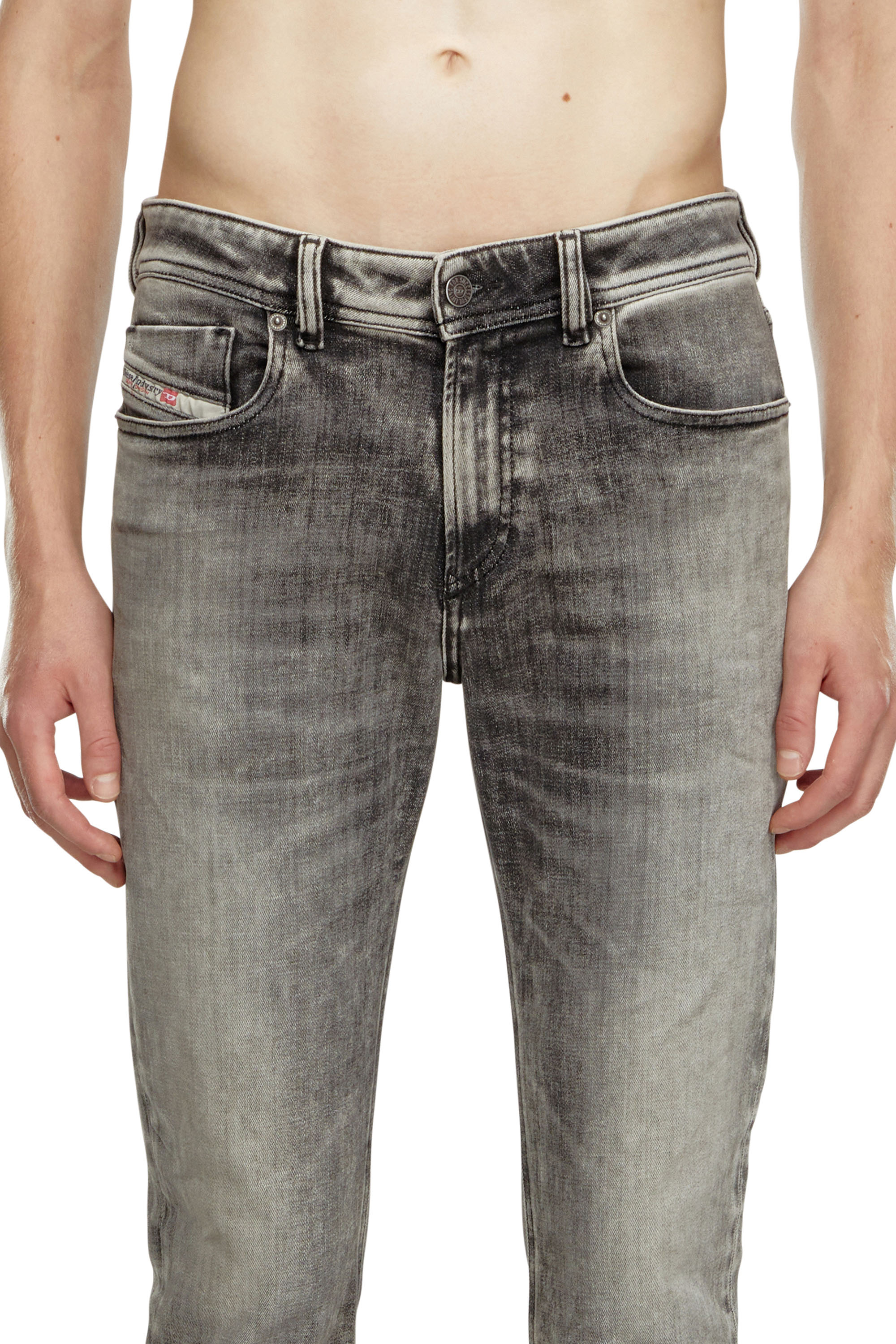 Diesel - Man Skinny Jeans 1979 Sleenker 09J28, Grey - Image 4