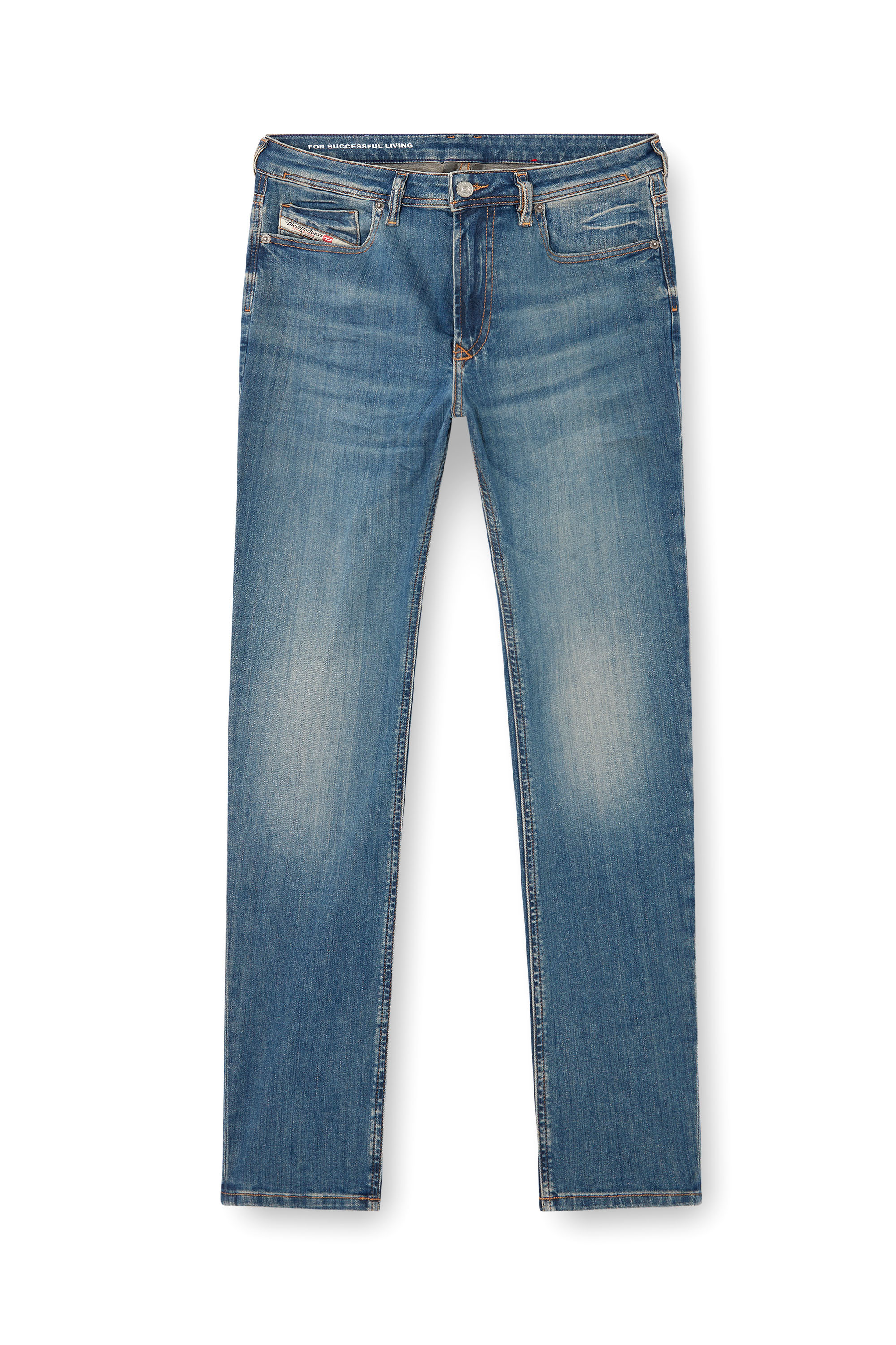 Skinny Jeans 1979 Sleenker 0BMBT, Medium blue Diesel - Man's Skinny Jeans 1979 Sleenker 0BMBT, Medium blue - 2