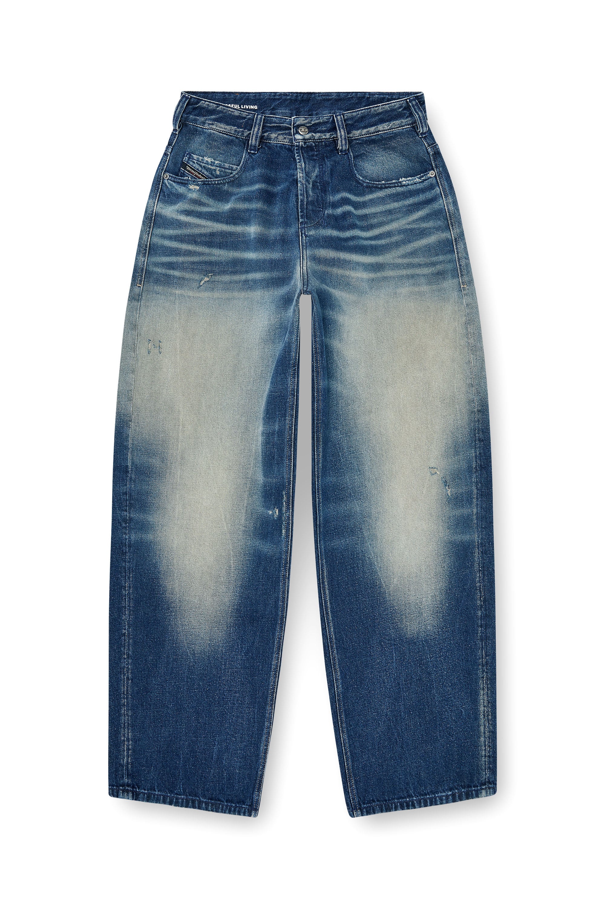 Diesel - Unisex's Relaxed Jeans 1997 D-Enim-M 007DQ, Dark Blue - 3