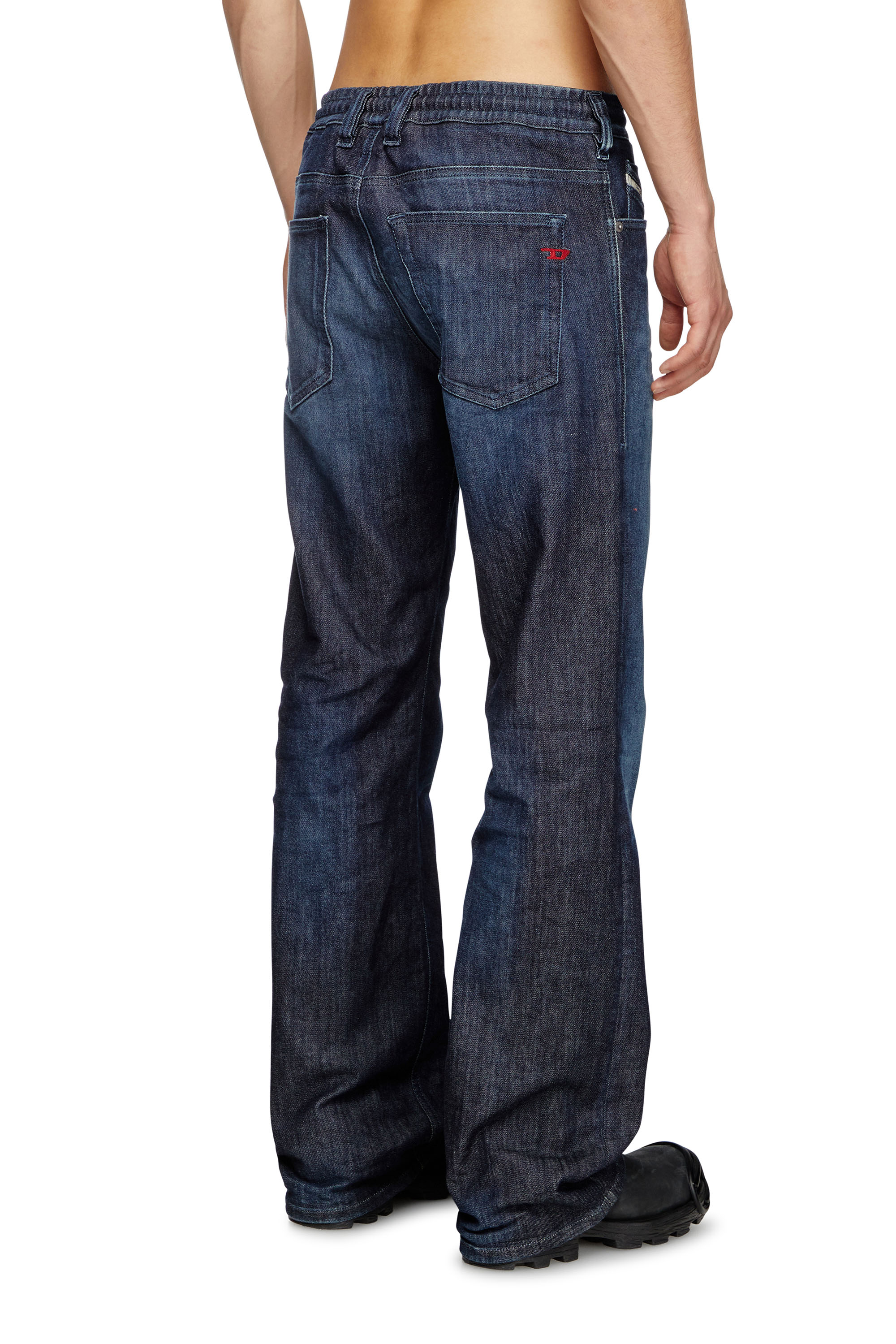 Diesel - Man's Straight 2080 D-Reel Joggjeans® 09L11, Dark Blue - 4