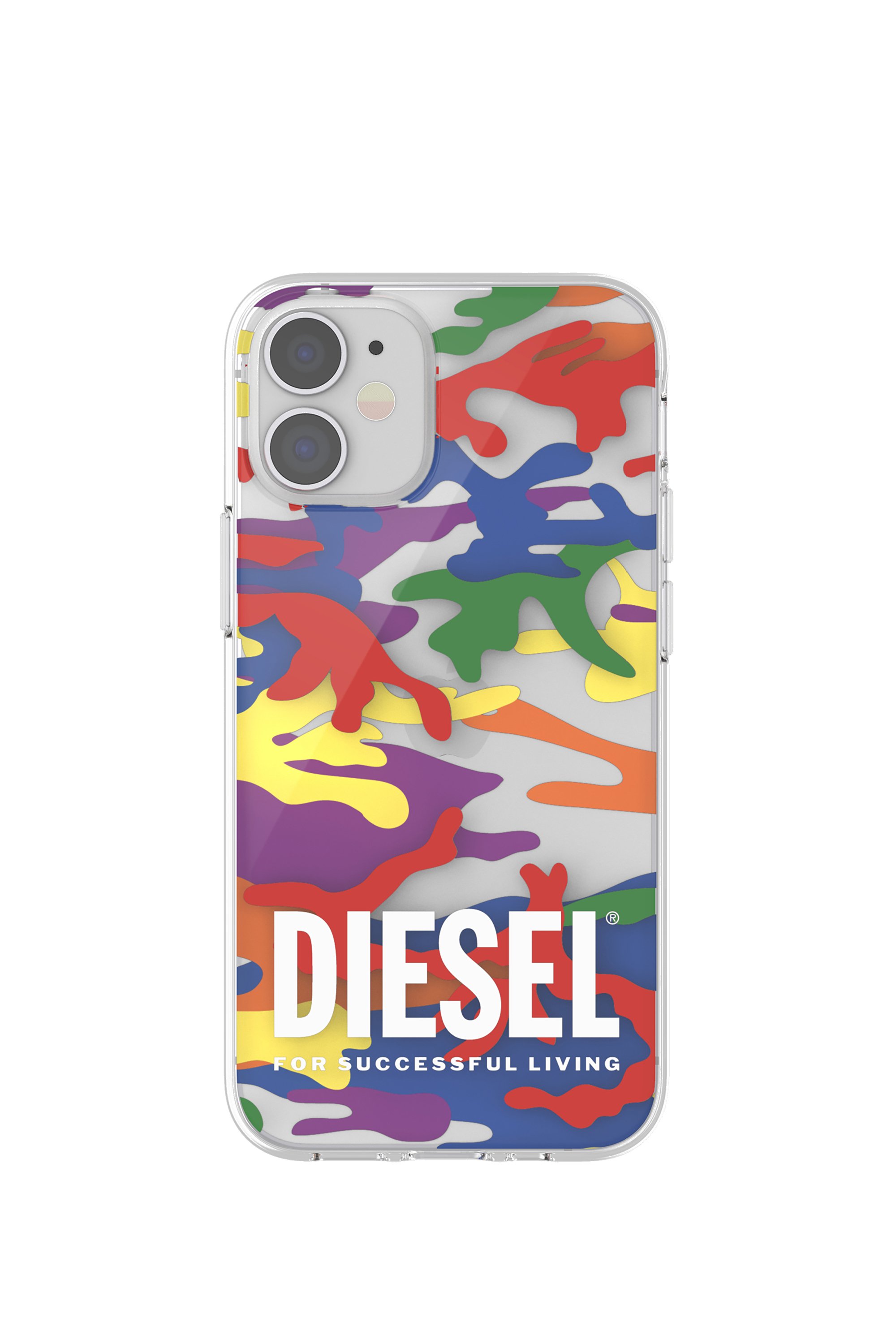 Diesel - 44331  STANDARD CASES, Unisex's Clear case Pride for iPhone 12 mini in Multicolor - 2