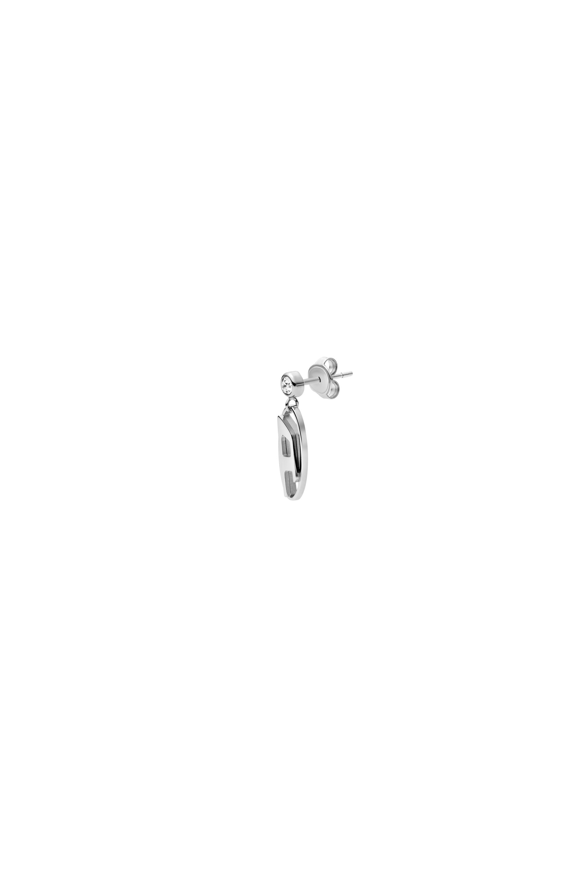 Diesel - DX1655040 JEWELLERY, Unisex's Stainless steel drop earring in Silver - 1