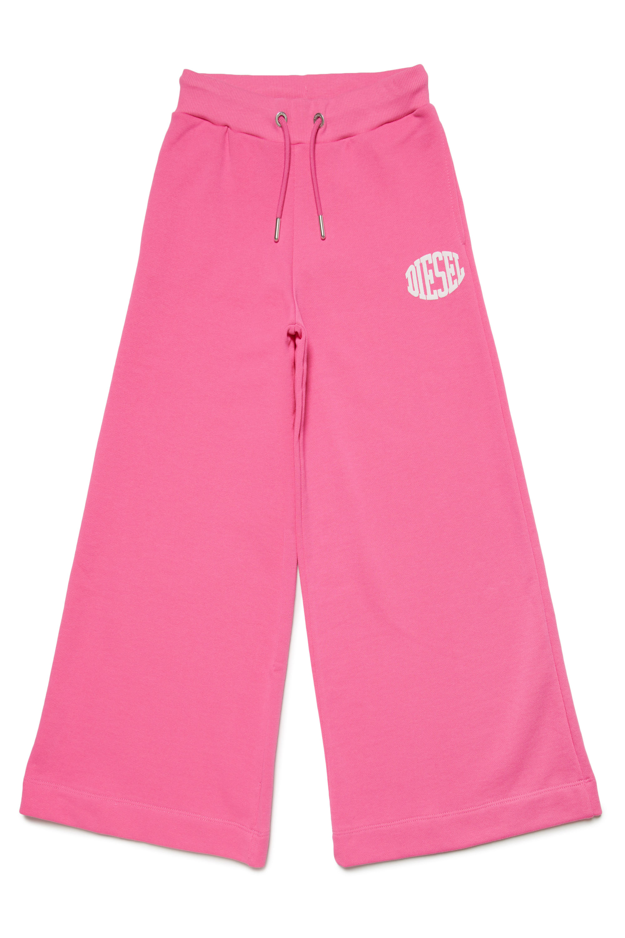 Wide track pants with Oval D