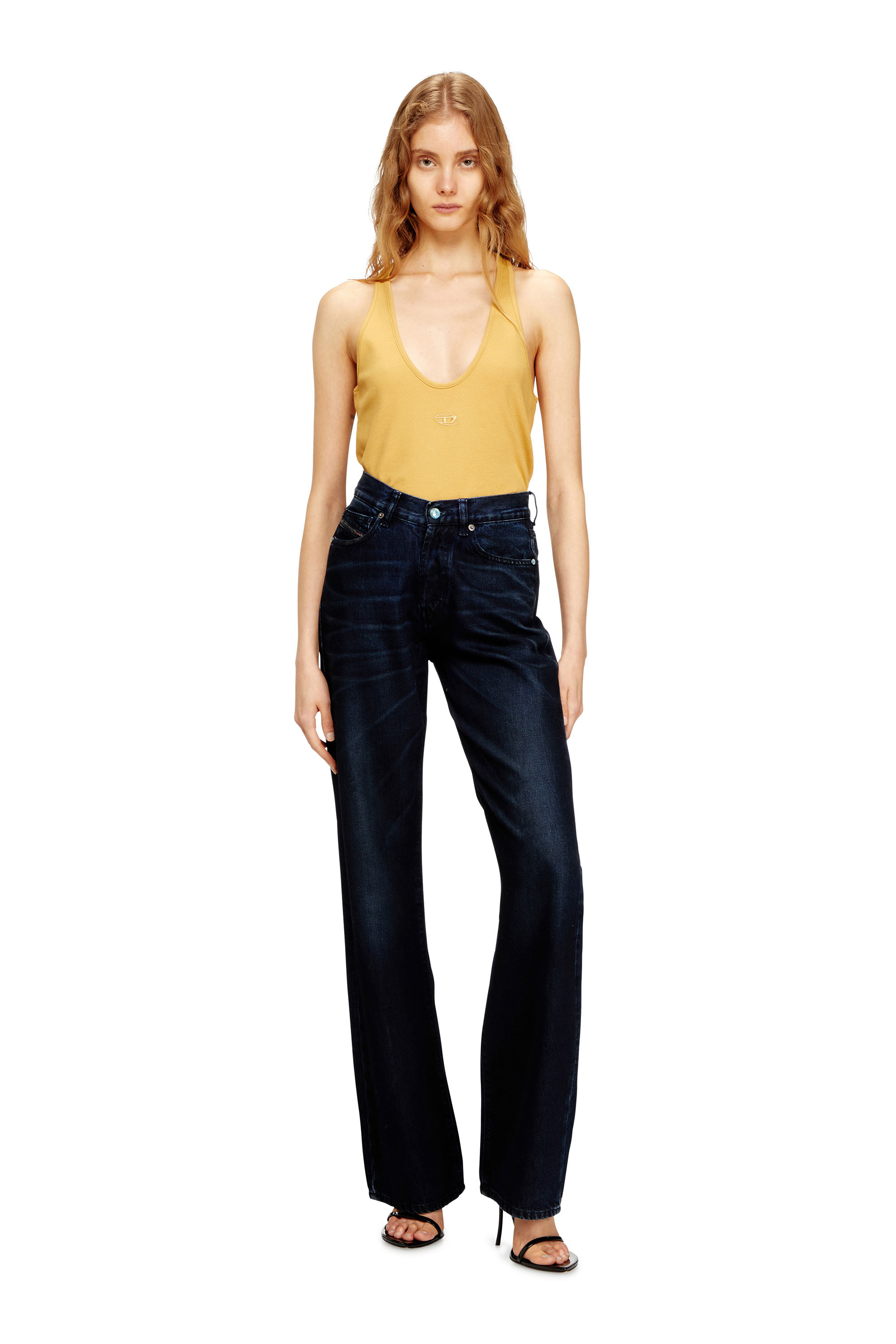 Diesel - Woman's Regular Jeans 1971 D-Sent 09N21, Dark Blue - 1