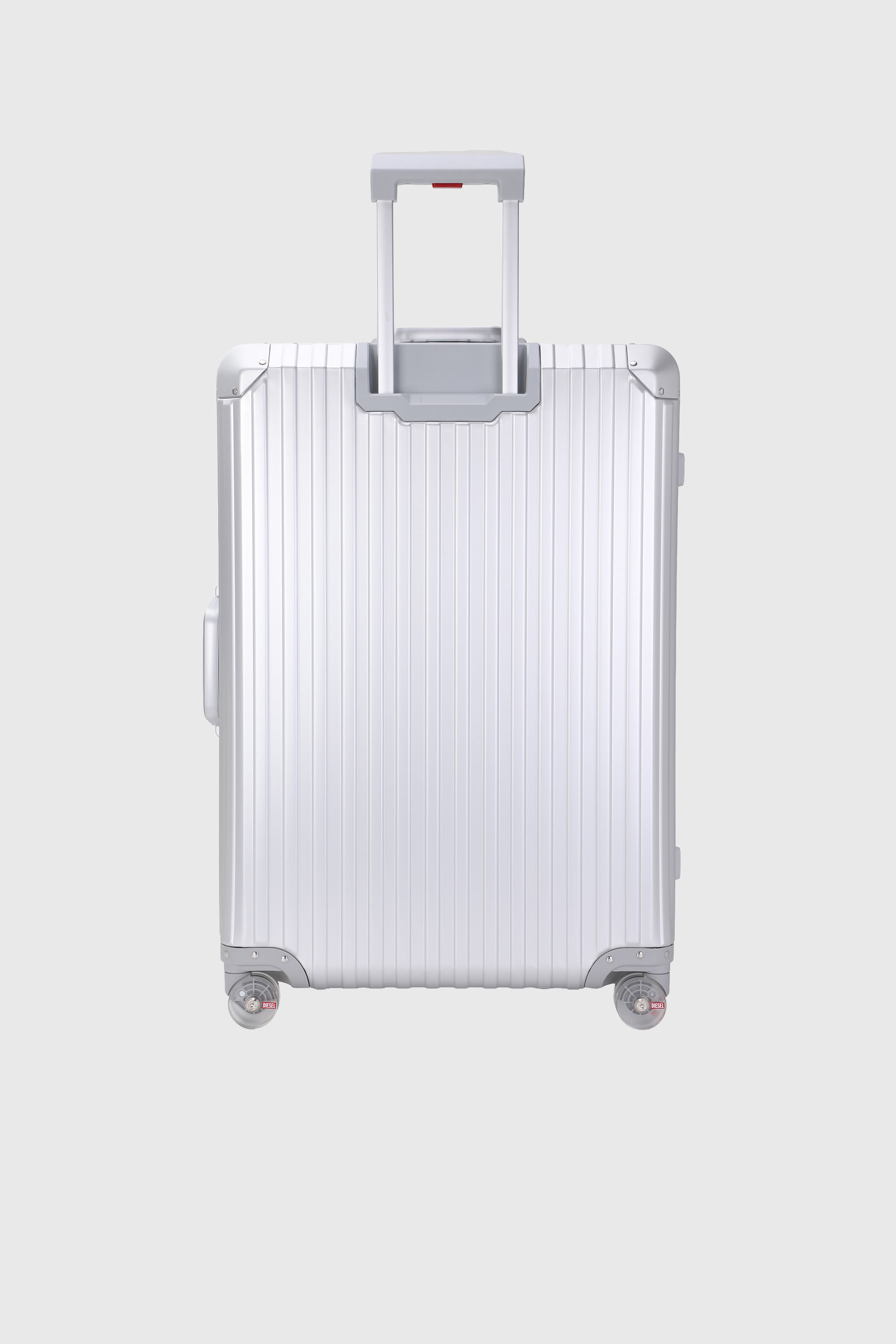 Diesel - DIESEL ALUMINUM TROLLEY- DSL002, Unisex's Aluminum suitcase size L in Silver - 2
