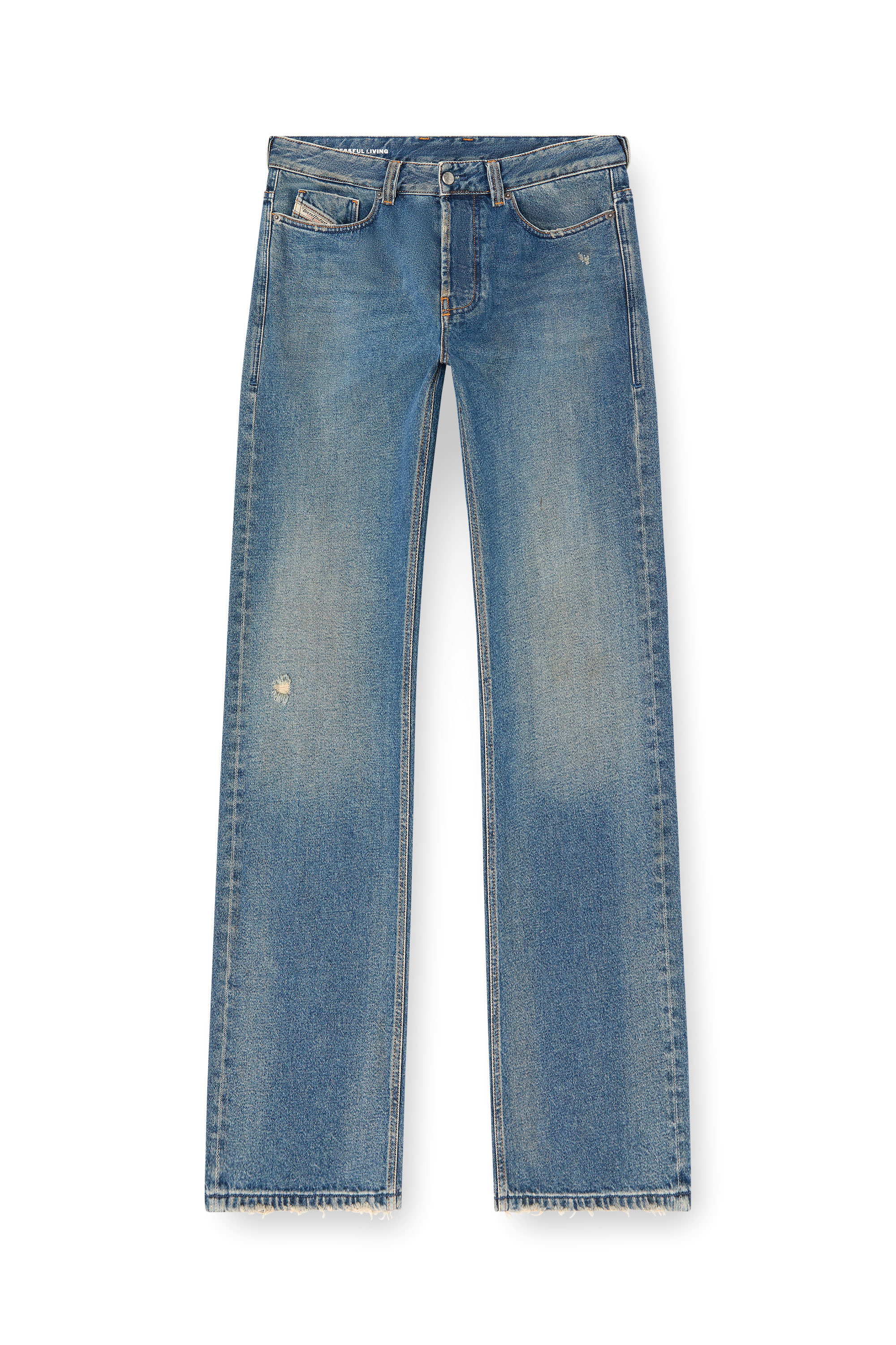 Diesel - Man's Relaxed Jeans 1980 D-Eeper 09J79, Medium blue - 3