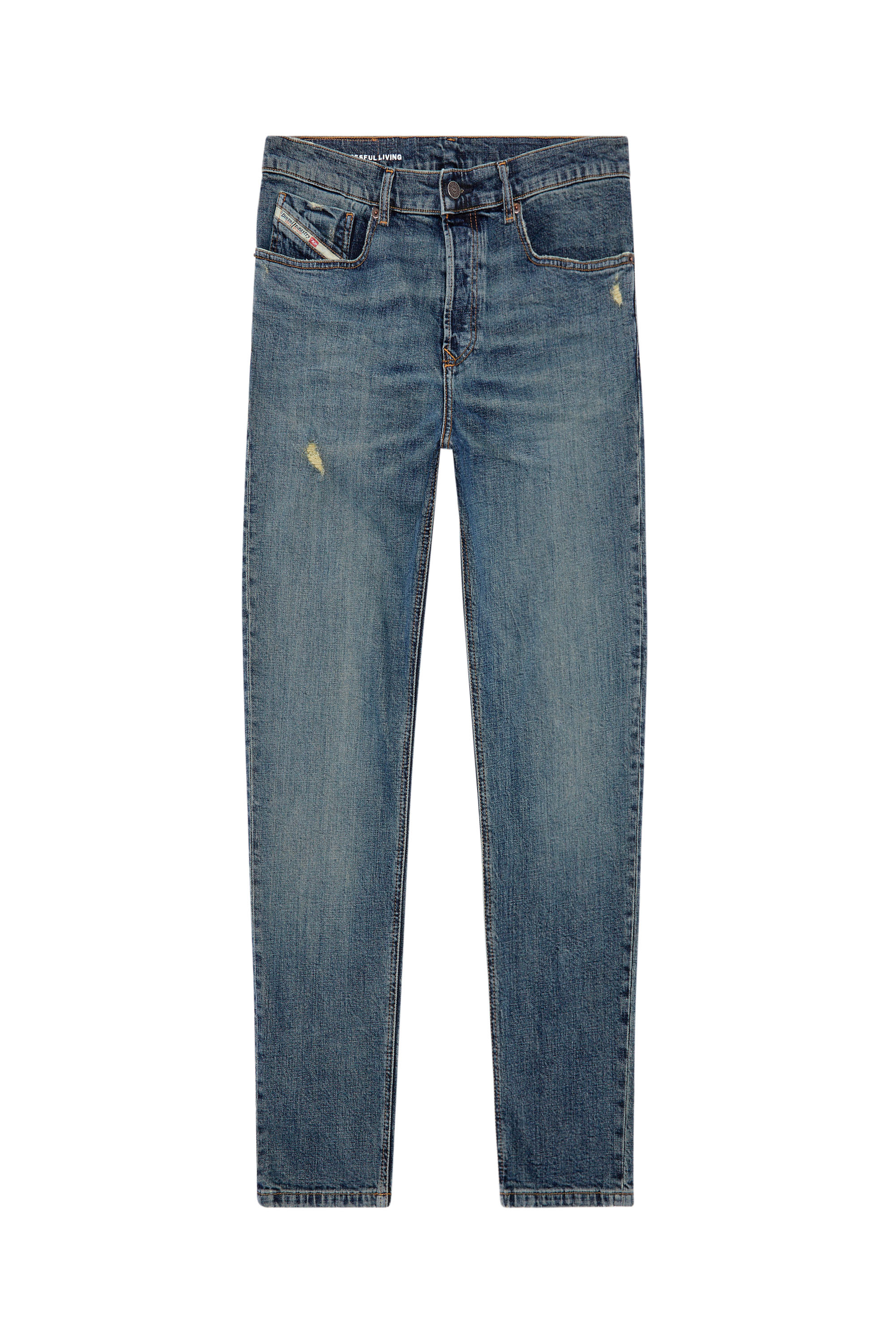 Diesel - Tapered Jeans 2005 D-Fining 0DQAC, Medium blue - Image 3