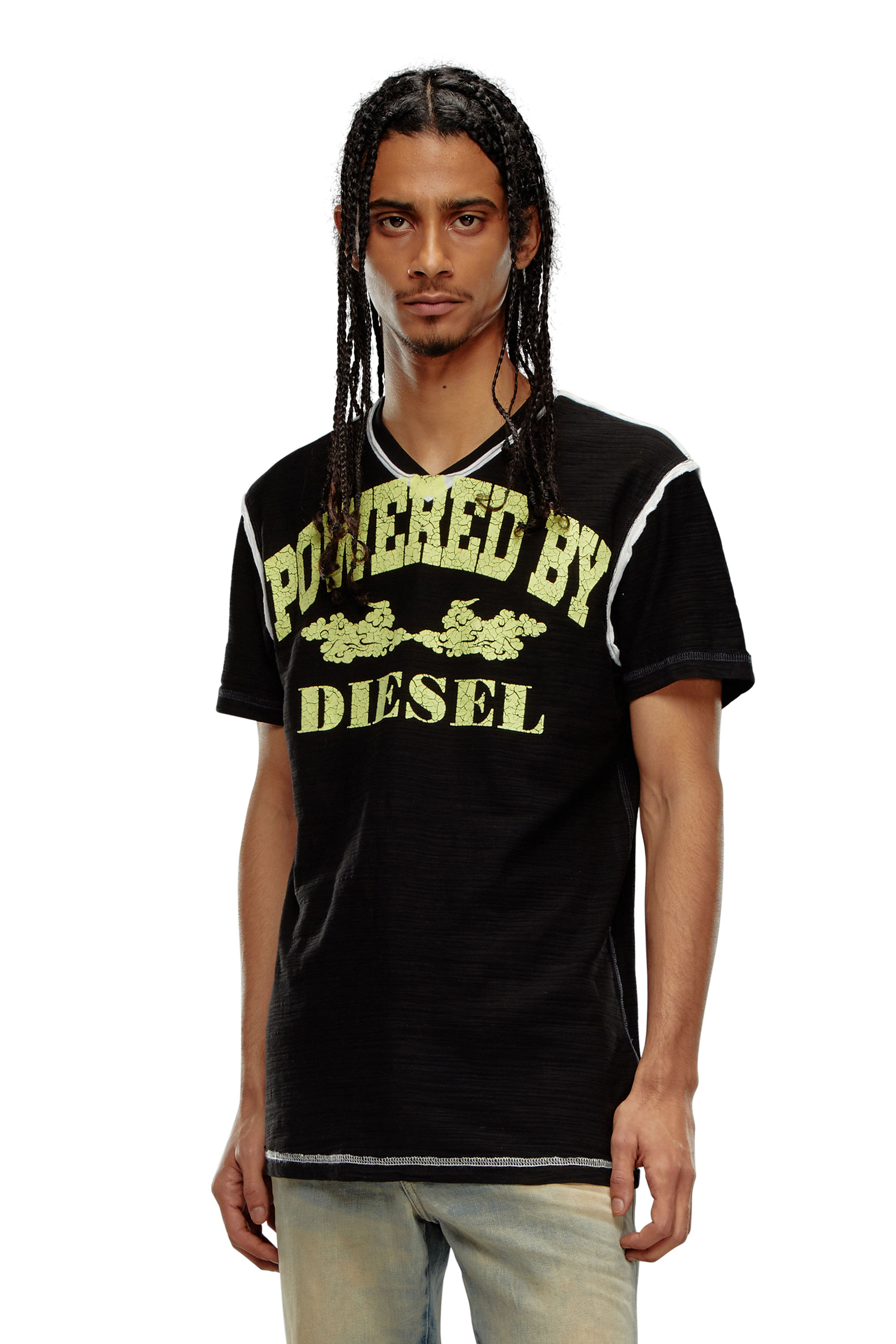 Diesel - T-DIEGOR-V-RAW, Black - Image 1