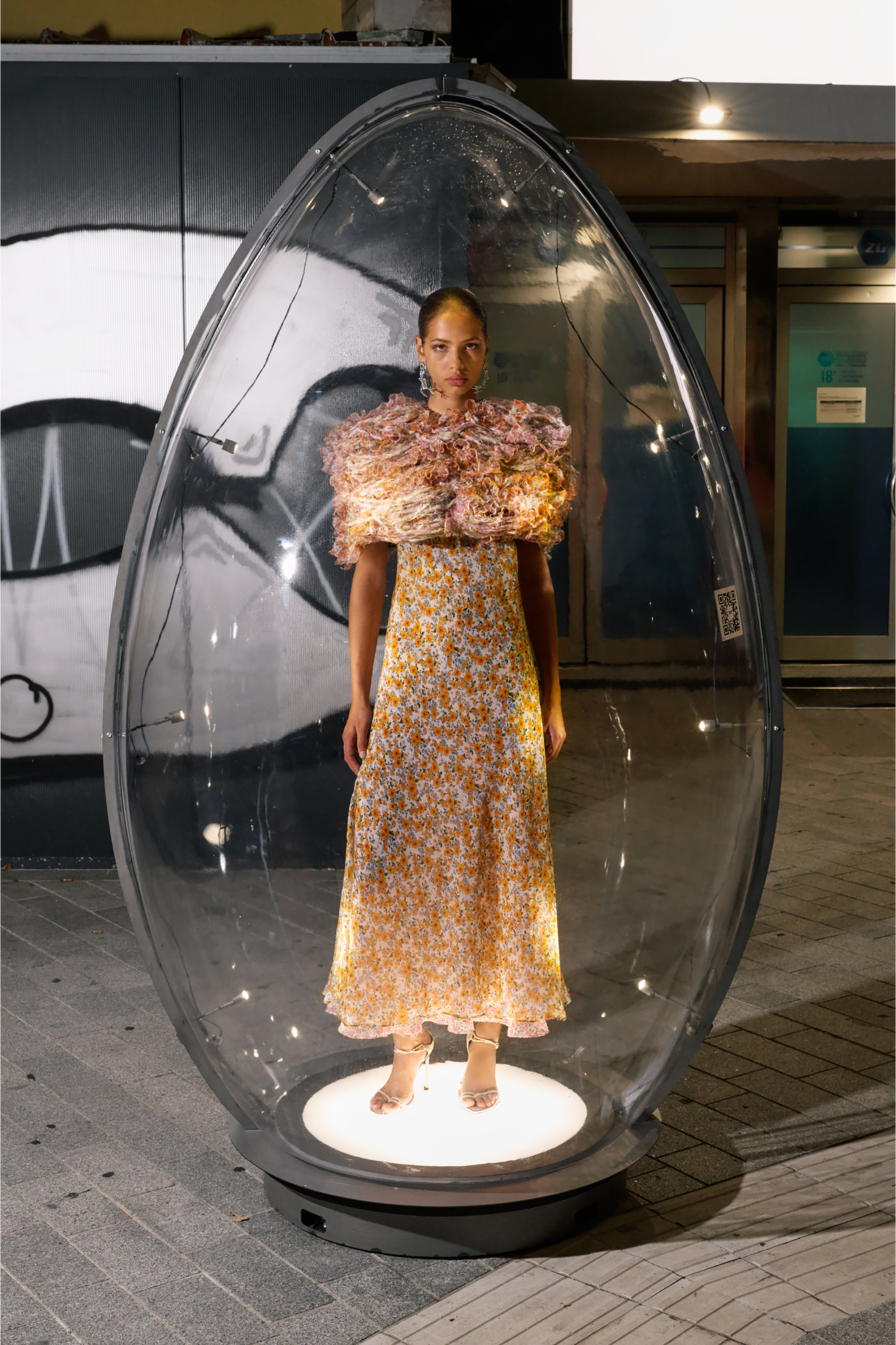 Diesel - EARRINGS FROG, Woman's Skeleton-effect metal earrings in Silver - 4