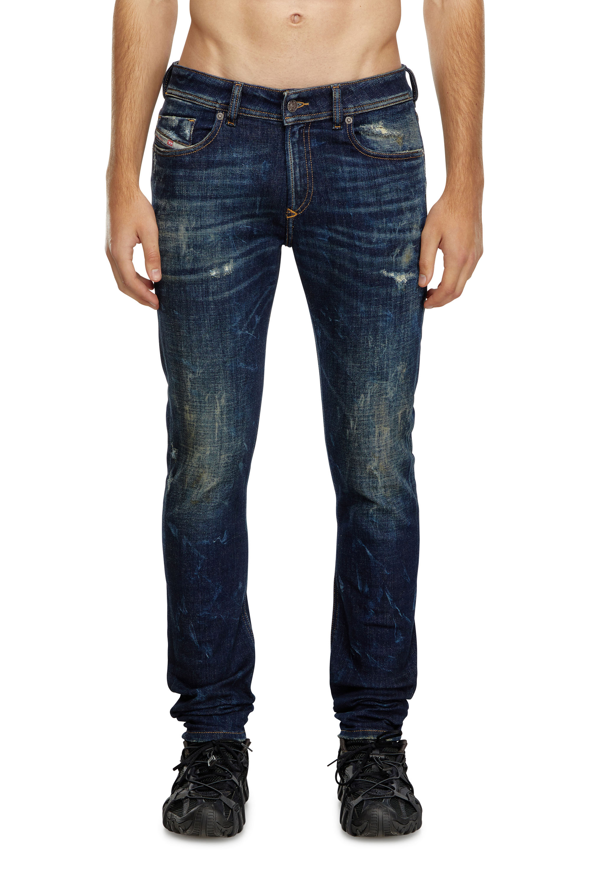 Diesel - Man Skinny Jeans 1979 Sleenker 09J26, Dark Blue - Image 1