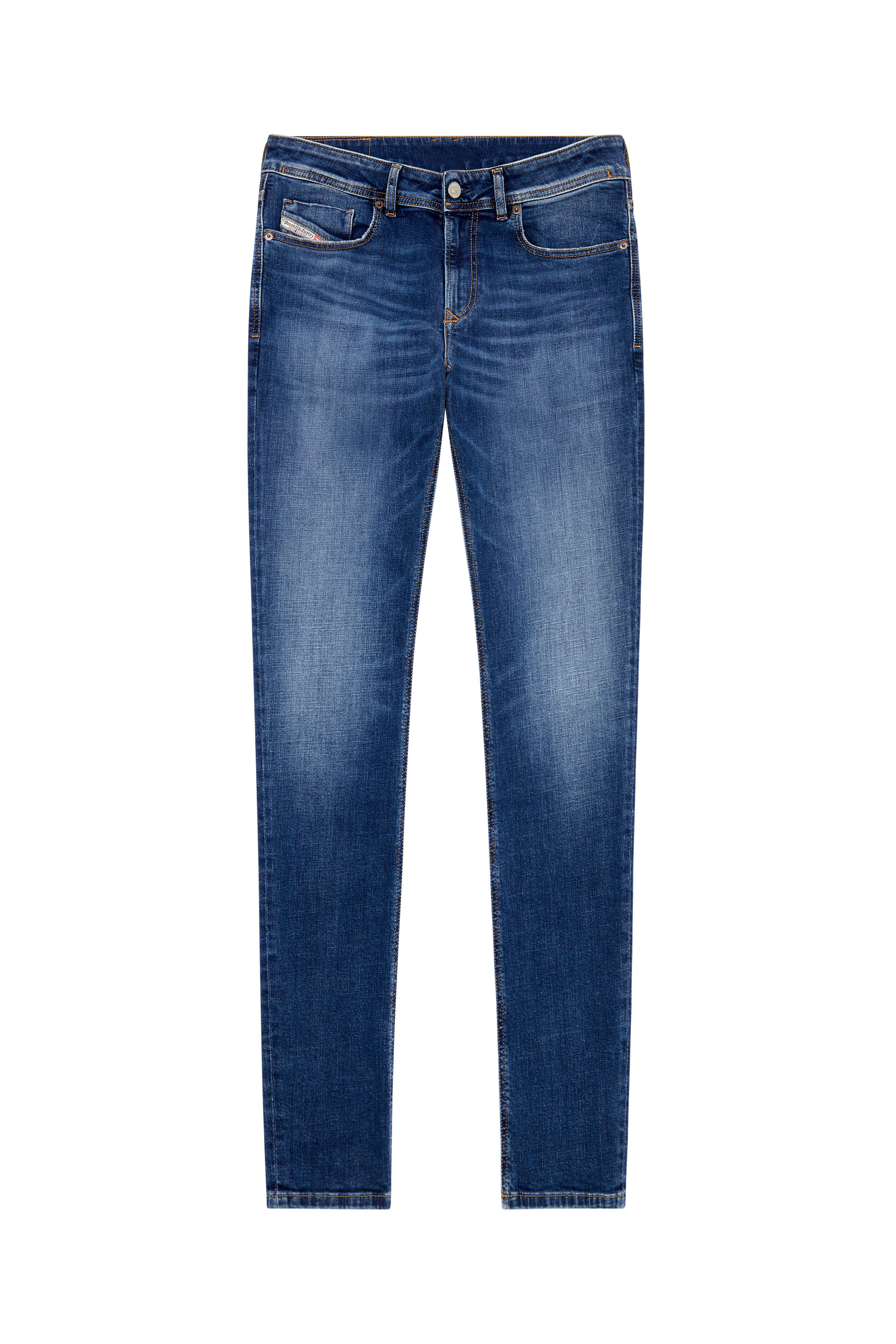 Diesel - Man Skinny Jeans 1979 Sleenker 09H63, Dark Blue - Image 3