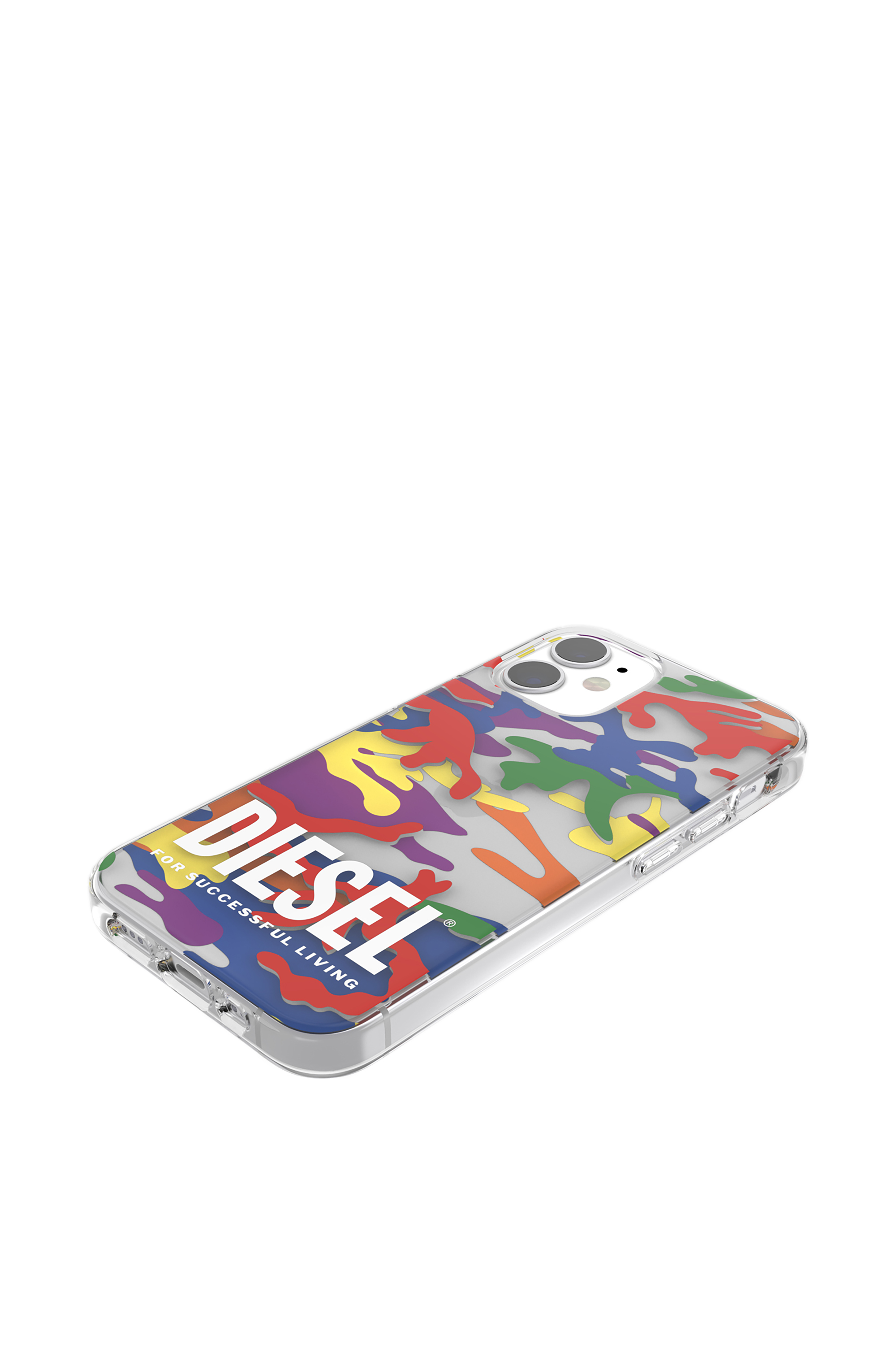 Diesel - 44331  STANDARD CASES, Unisex's Clear case Pride for iPhone 12 mini in Multicolor - 4