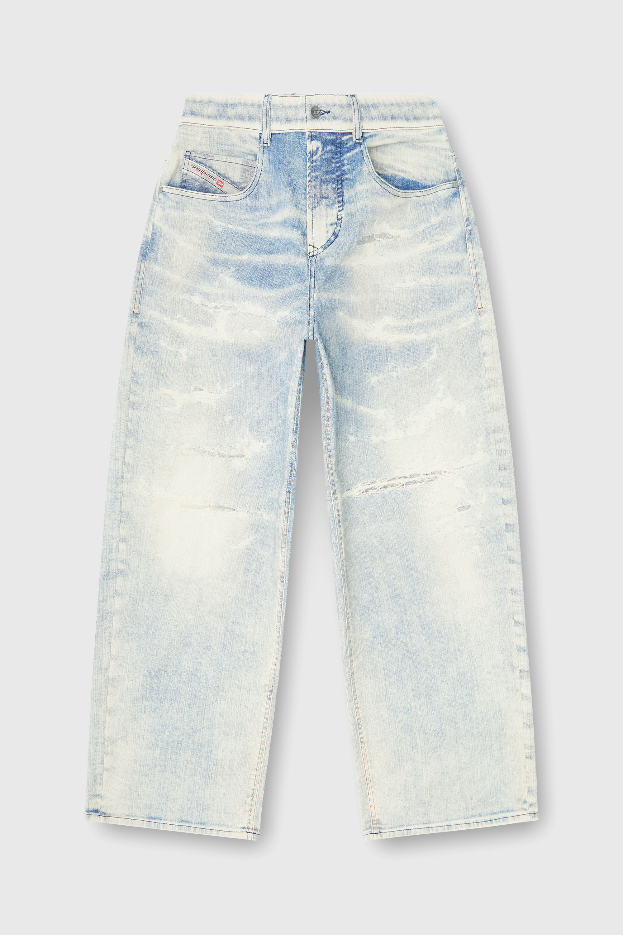 Diesel - Unisex's Relaxed 2097 D-Enim-M Joggjeans&reg; 068XM, Light Blue - 6
